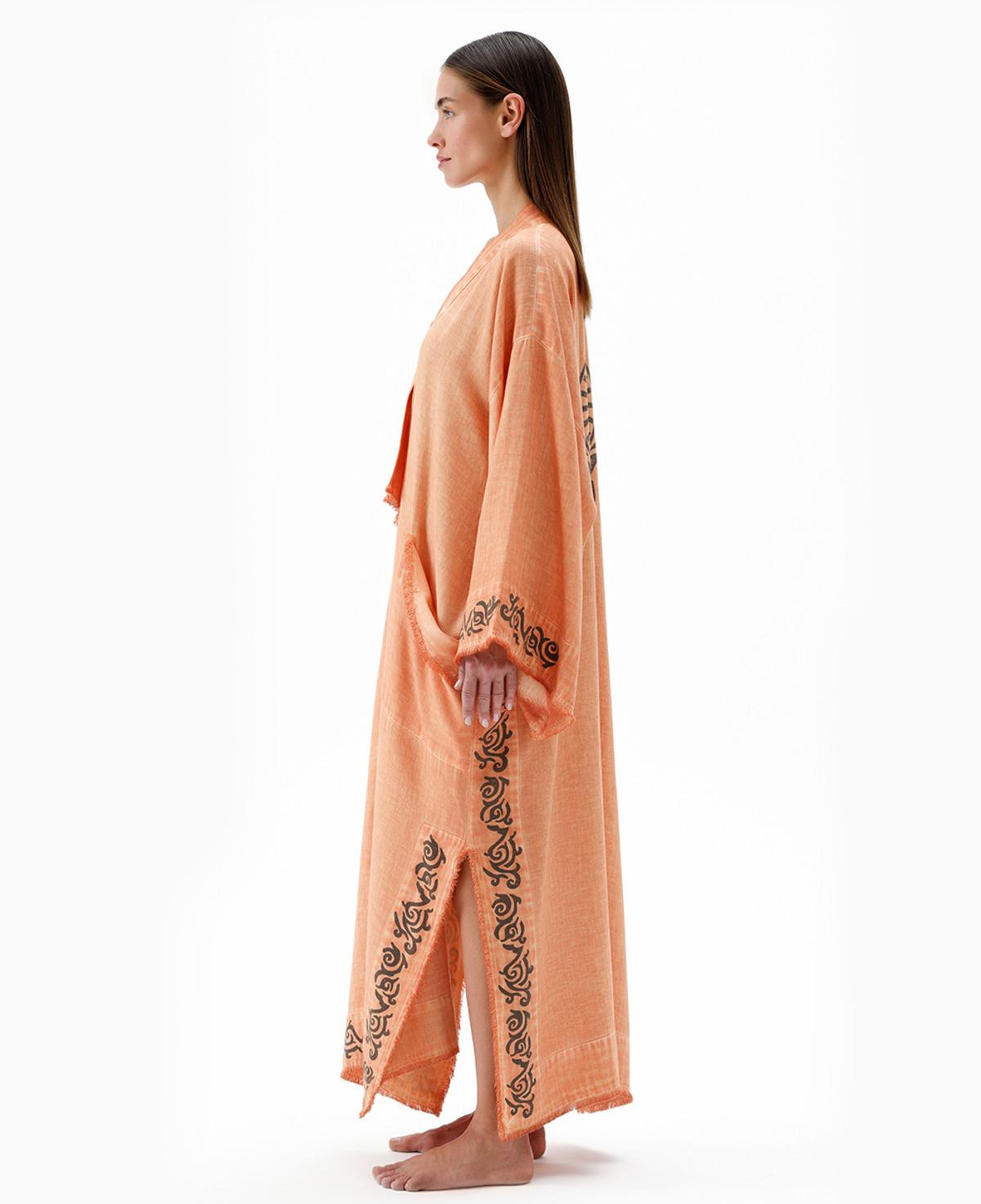 İKİKIZ Gaia Kimono Kadın Renkli