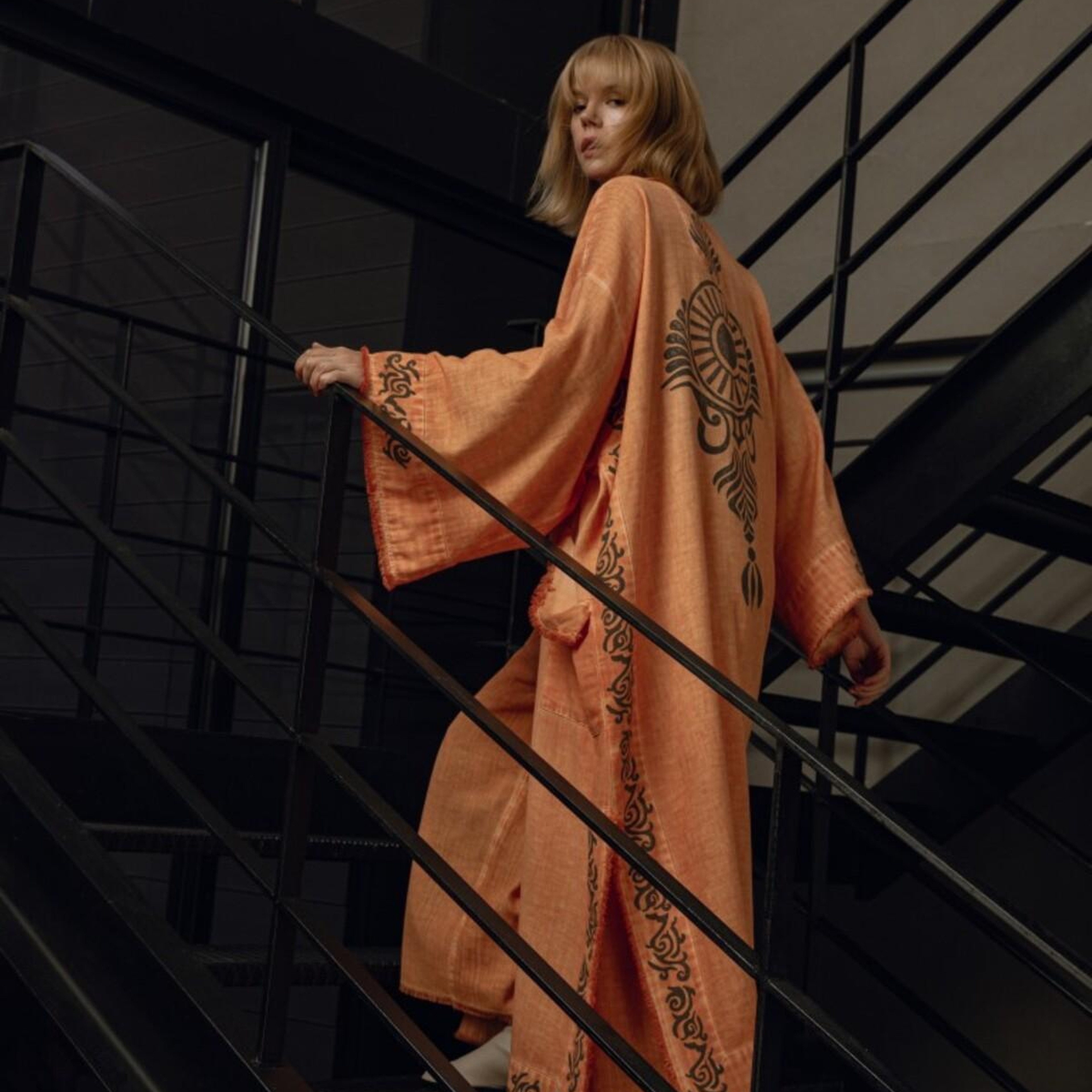 İKİKIZ Gaia Kimono Kadın Renkli