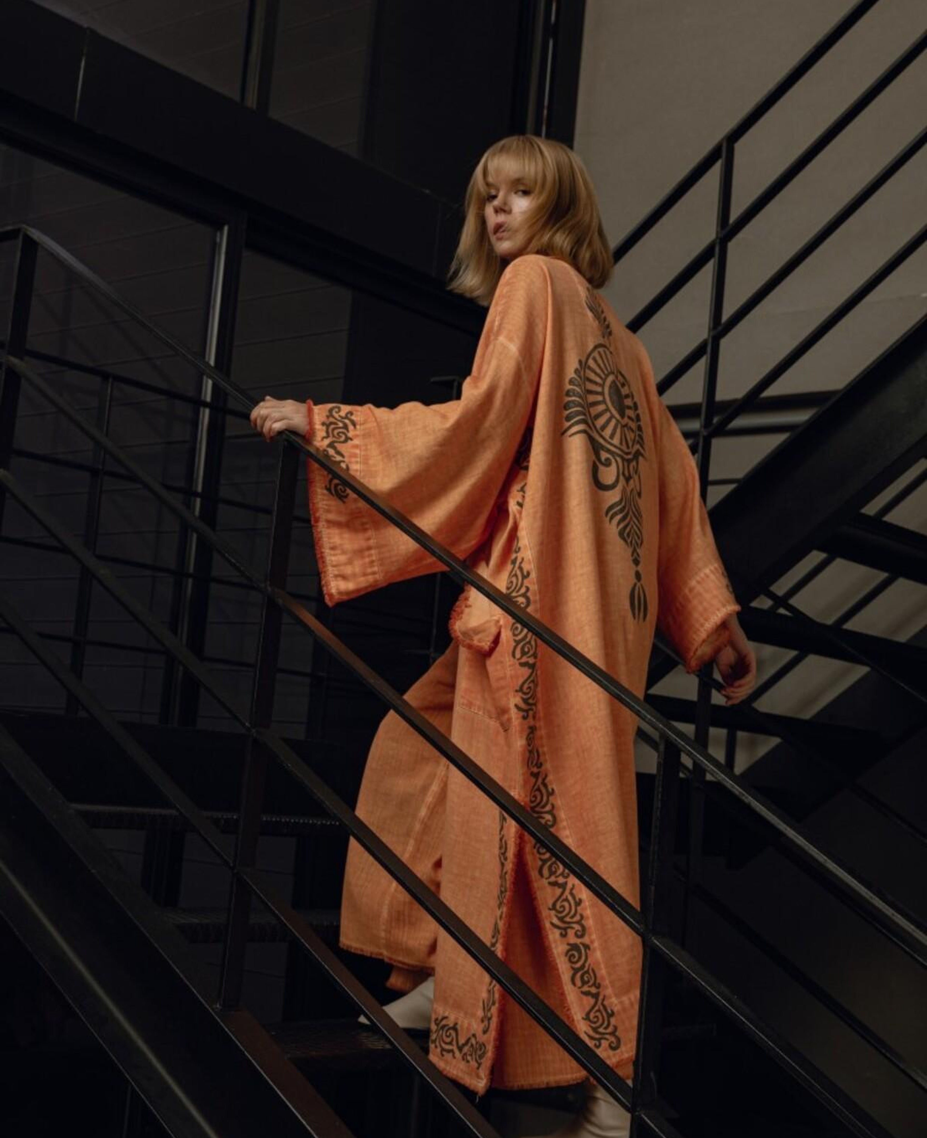 İKİKIZ Gaia Kimono Kadın Renkli