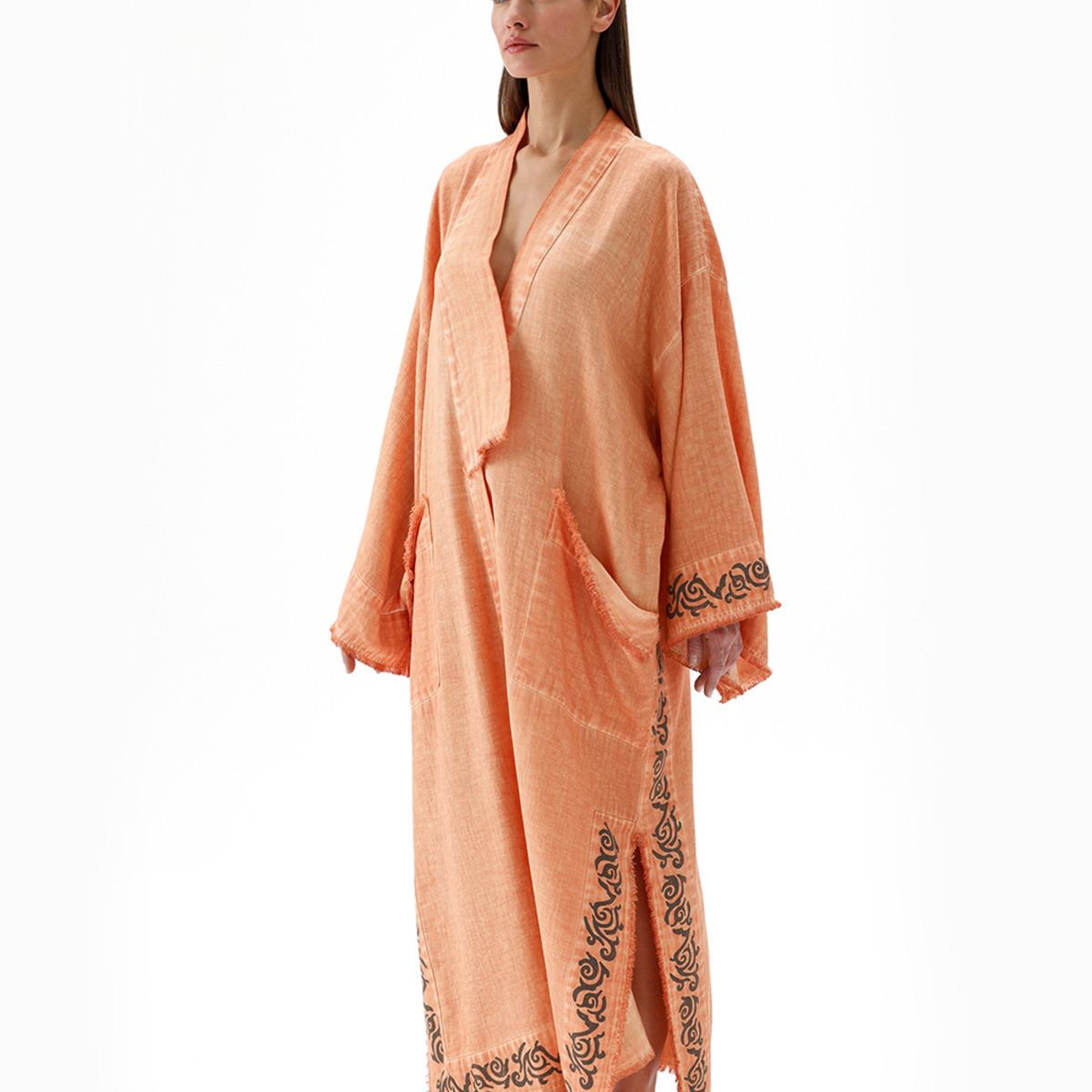 İKİKIZ Gaia Kimono Kadın Renkli