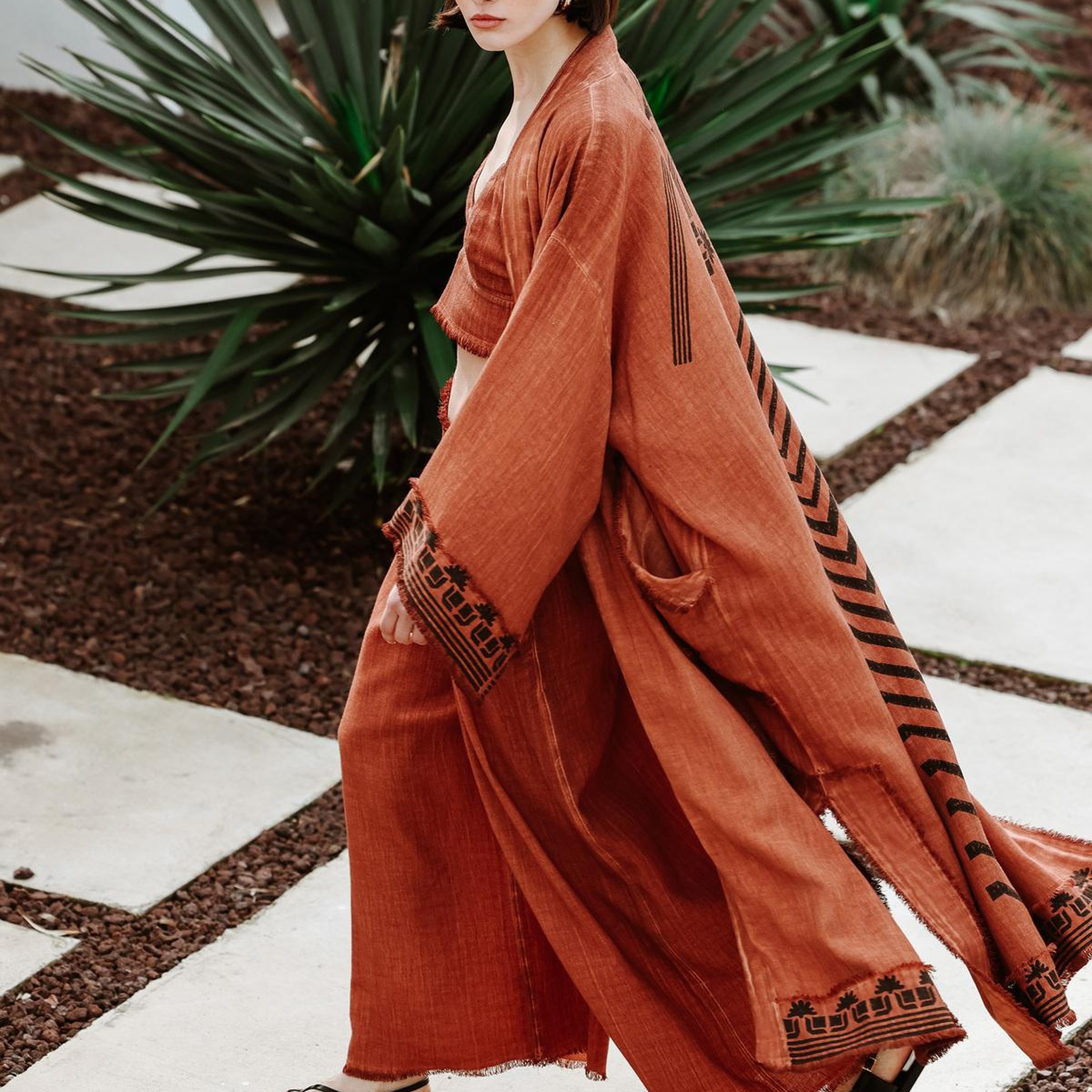 İKİKIZ Nubi Kimono Kadın Renkli