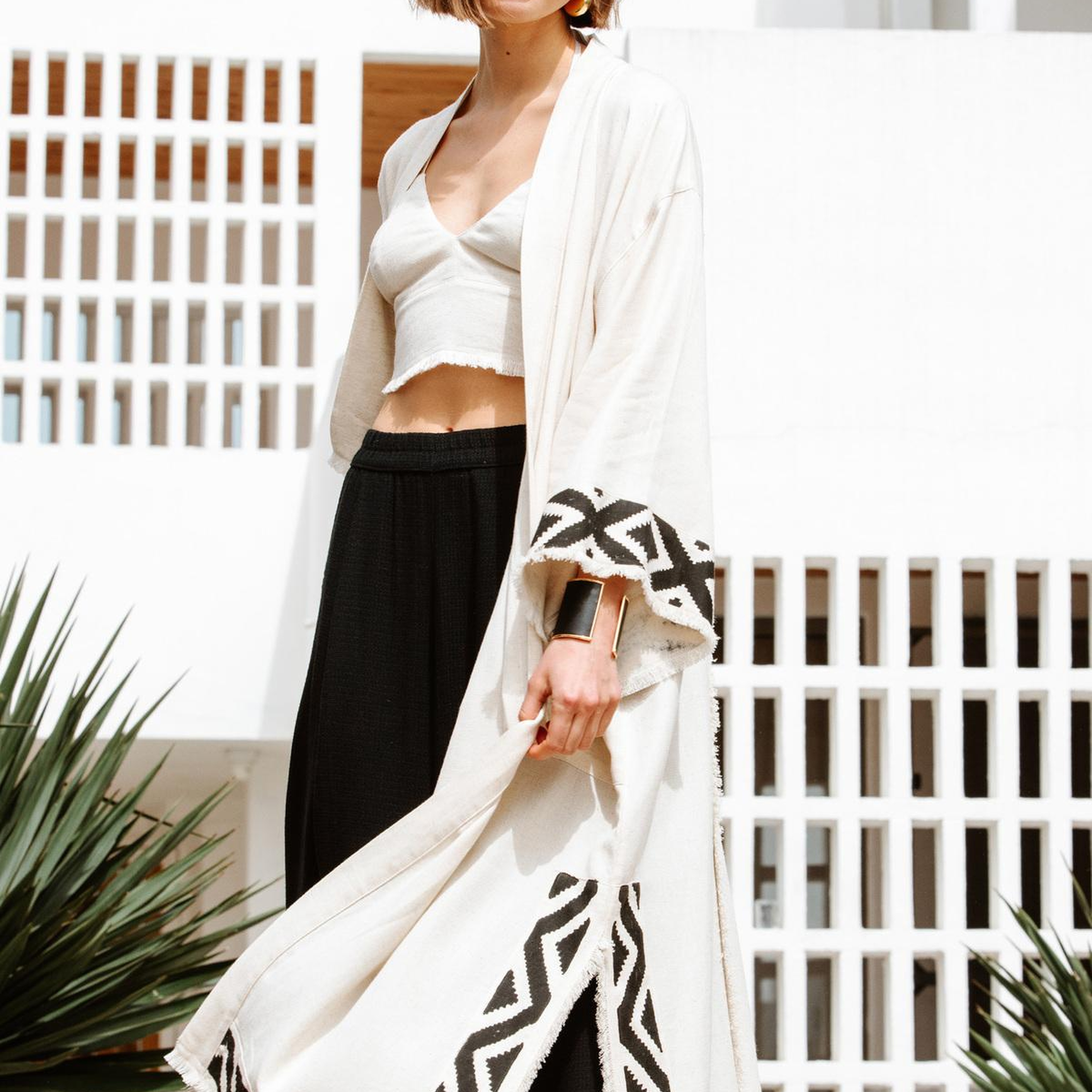 İKİKIZ Saga Kimono Kadın Renkli