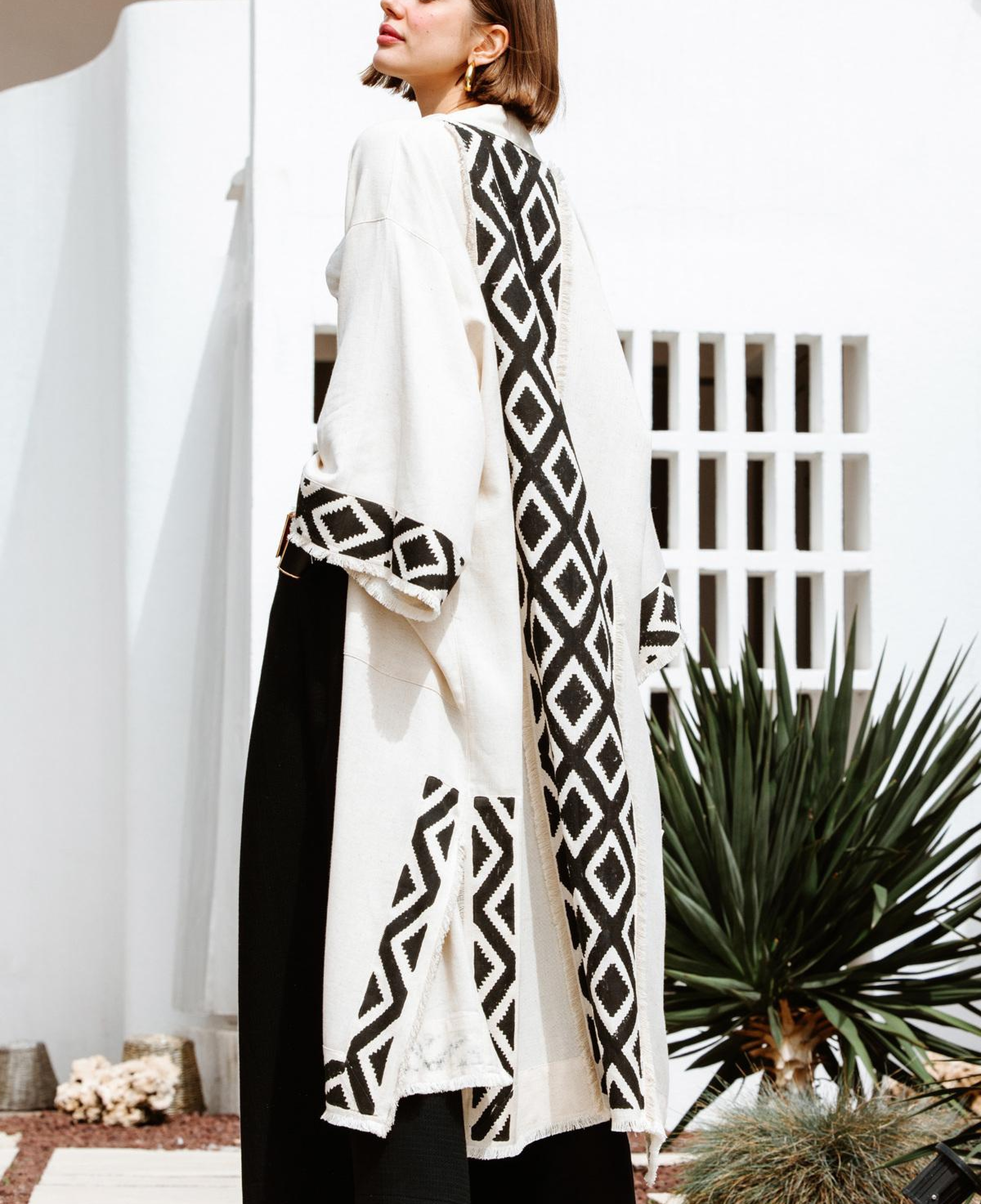 İKİKIZ Saga Kimono Kadın Renkli