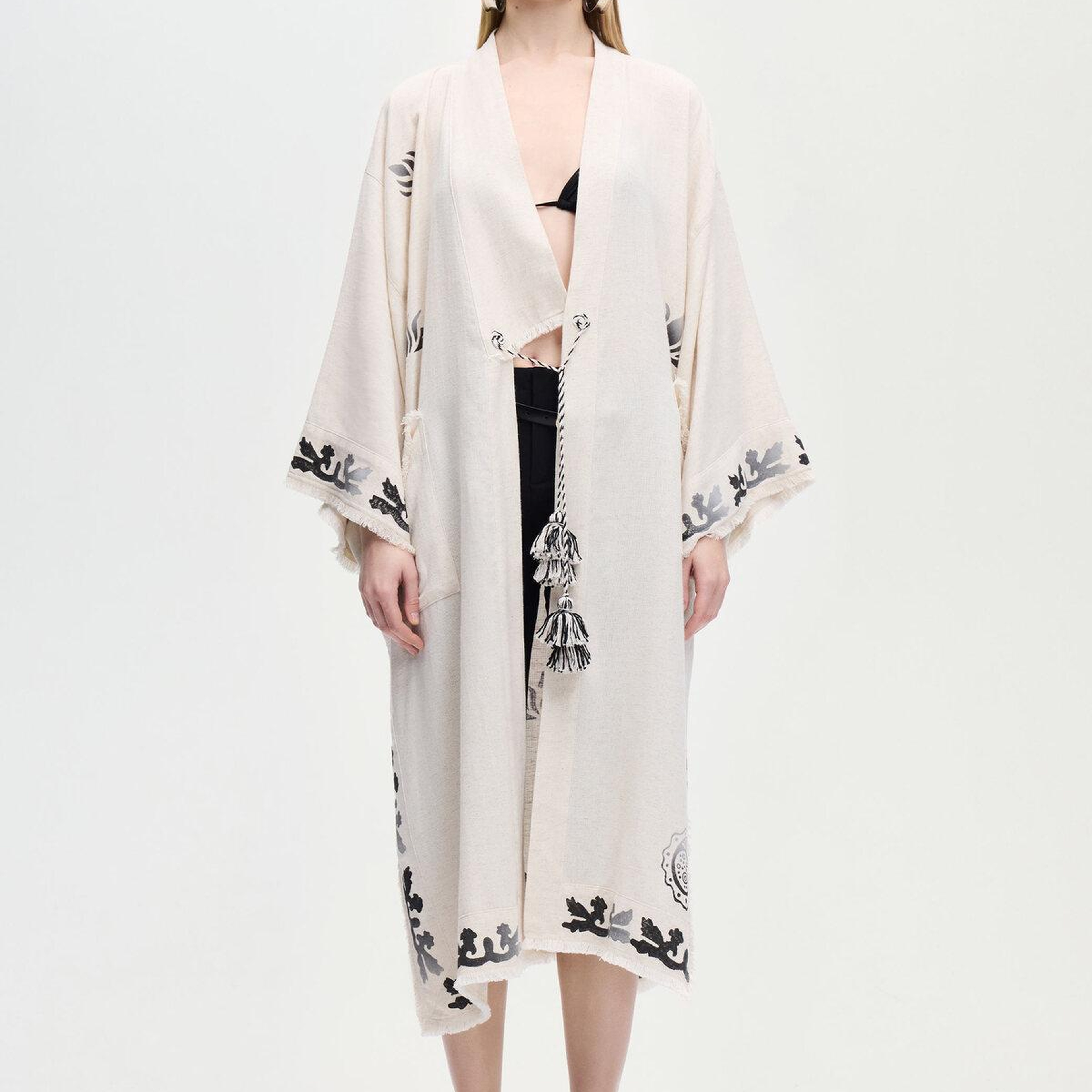 İKİKIZ Festival Kimono Kadın Renkli