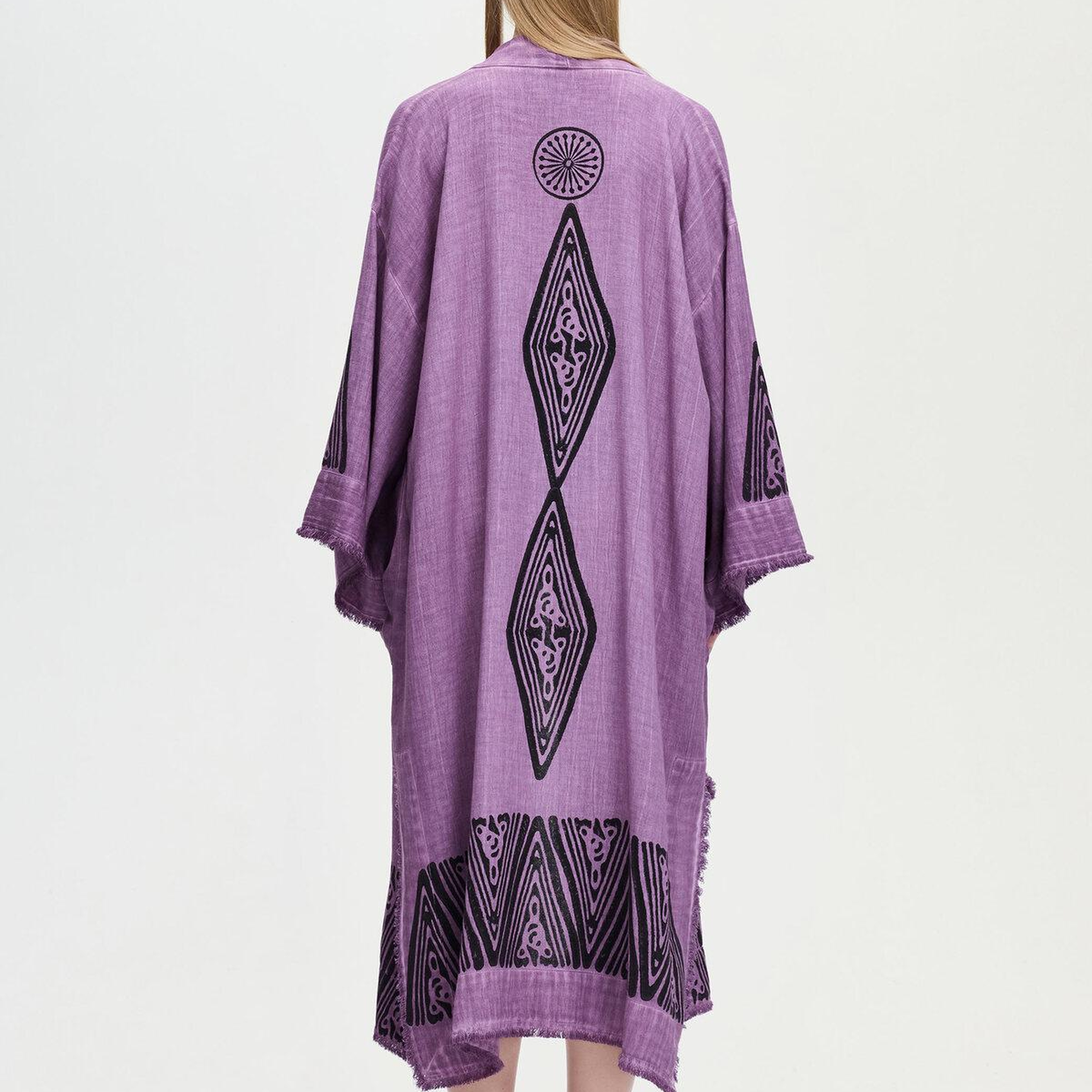 İKİKIZ Crown Kimono Kadın Renkli