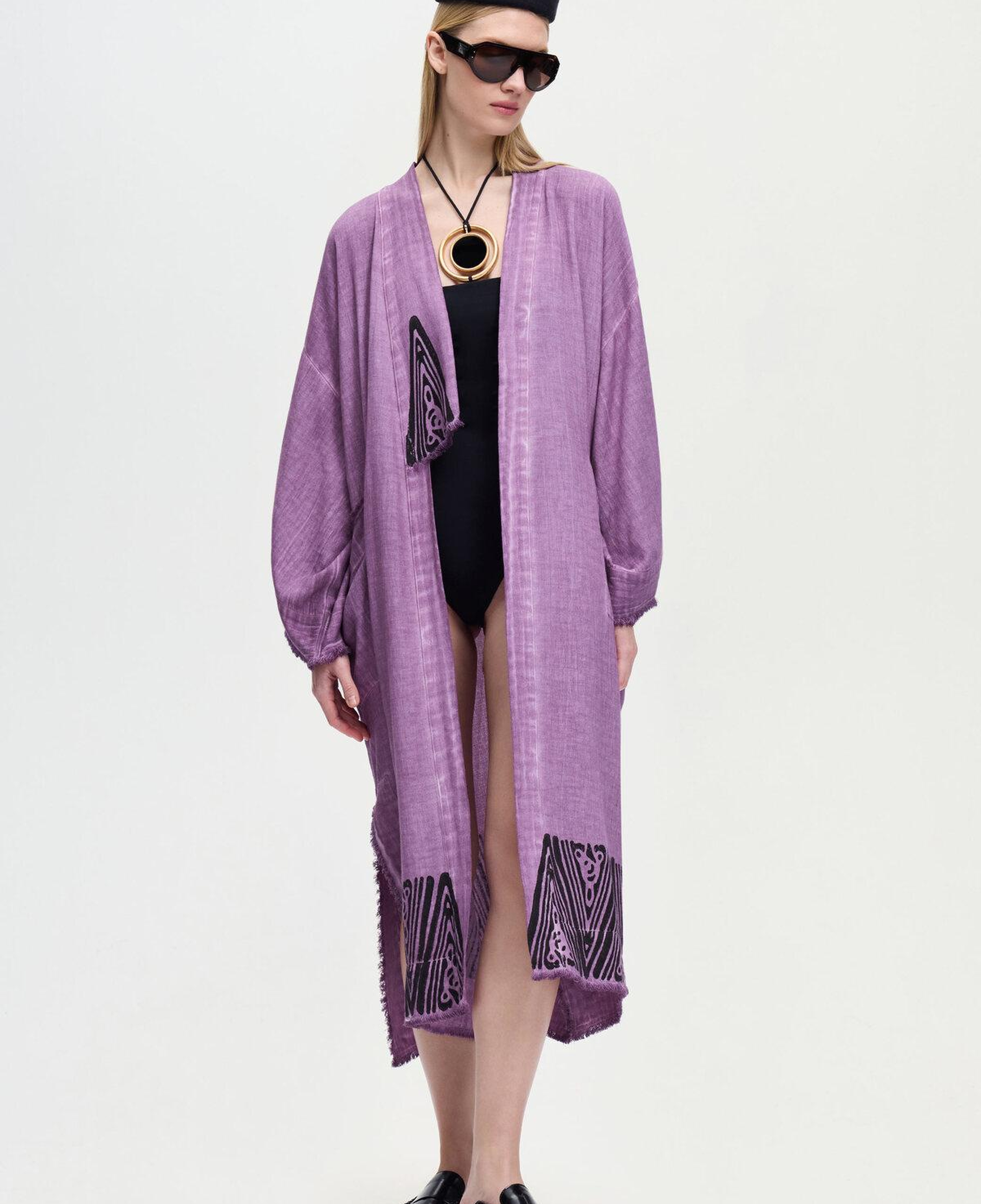 İKİKIZ Crown Kimono Kadın Renkli