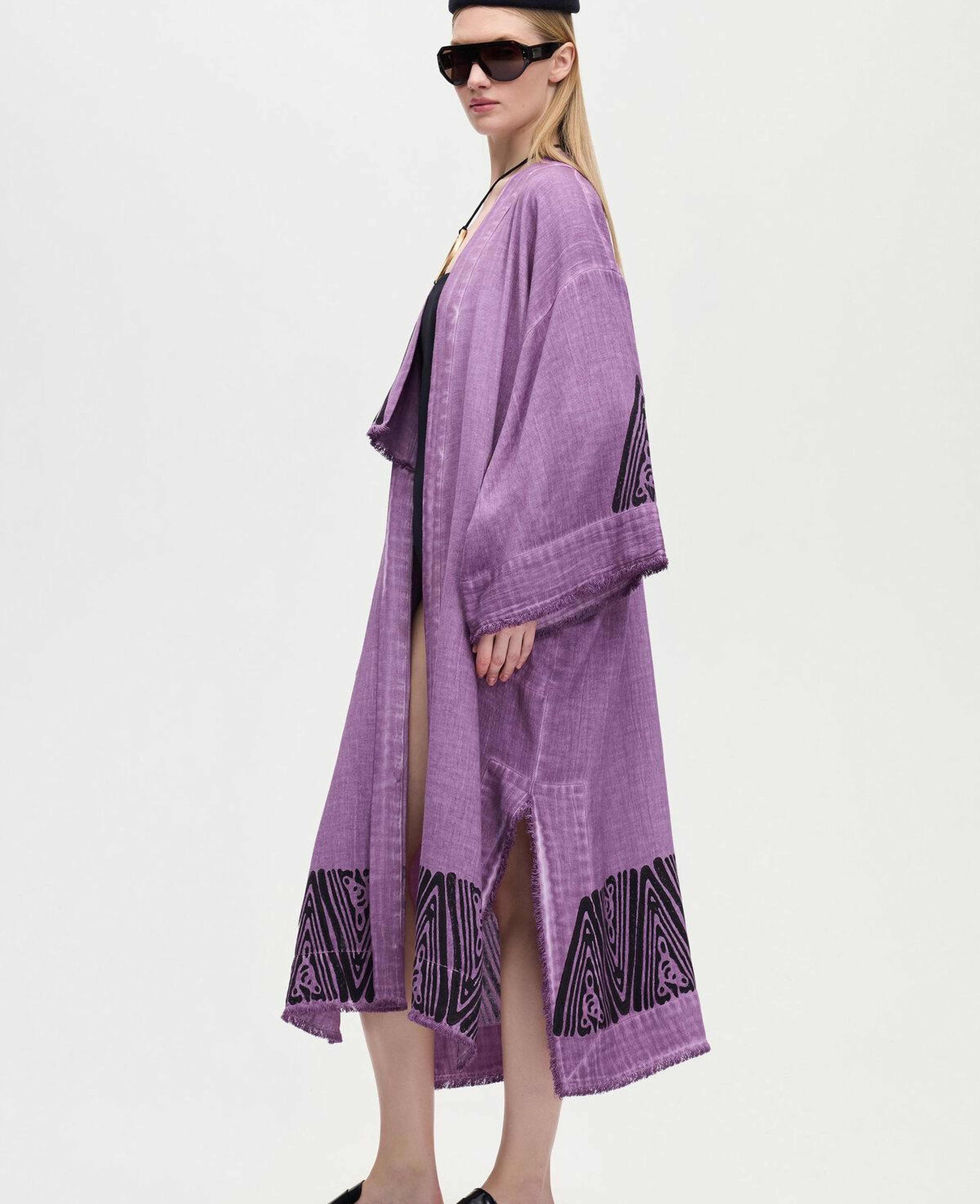 İKİKIZ Crown Kimono Kadın Renkli