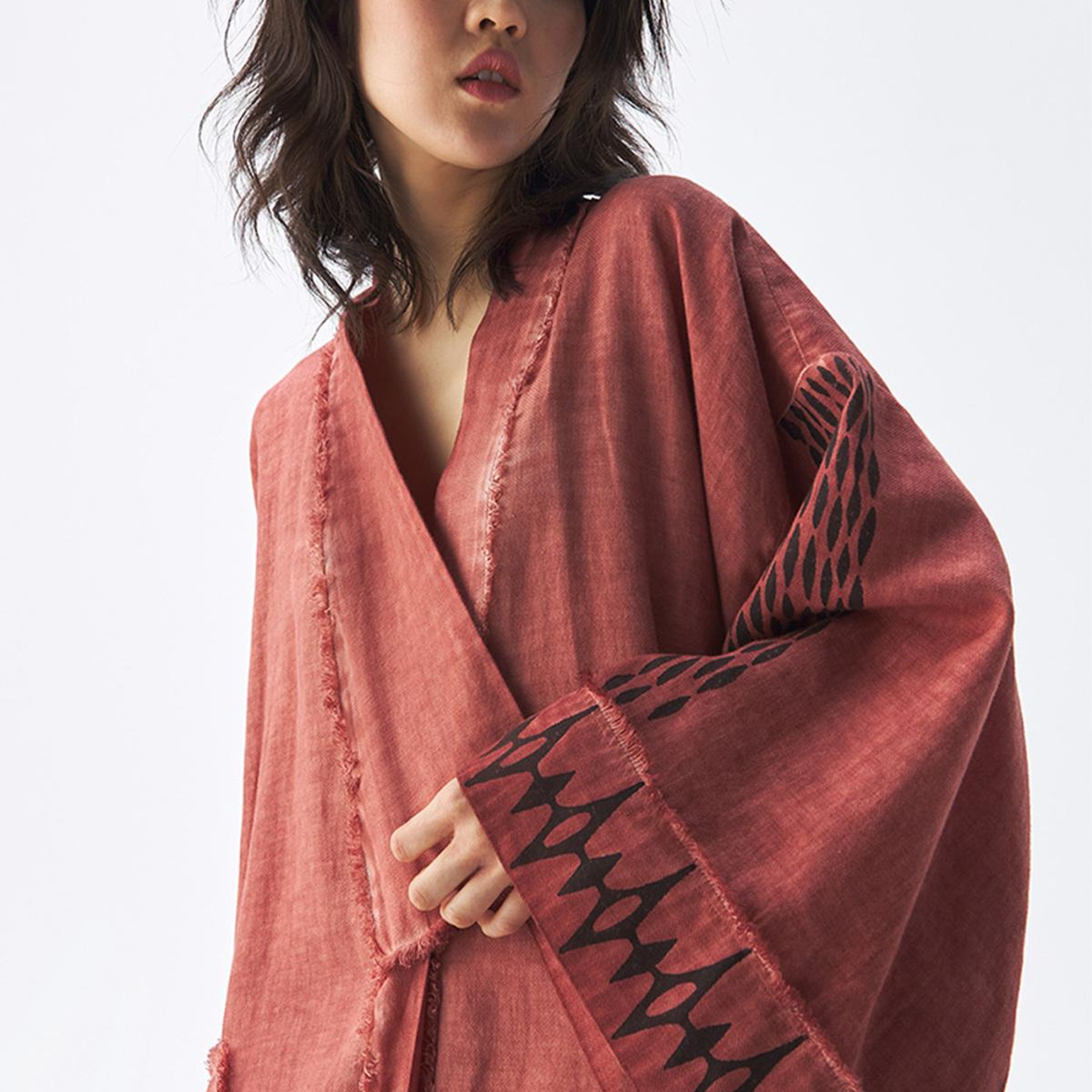 İKİKIZ Tiamat Kimono Kadın Renkli