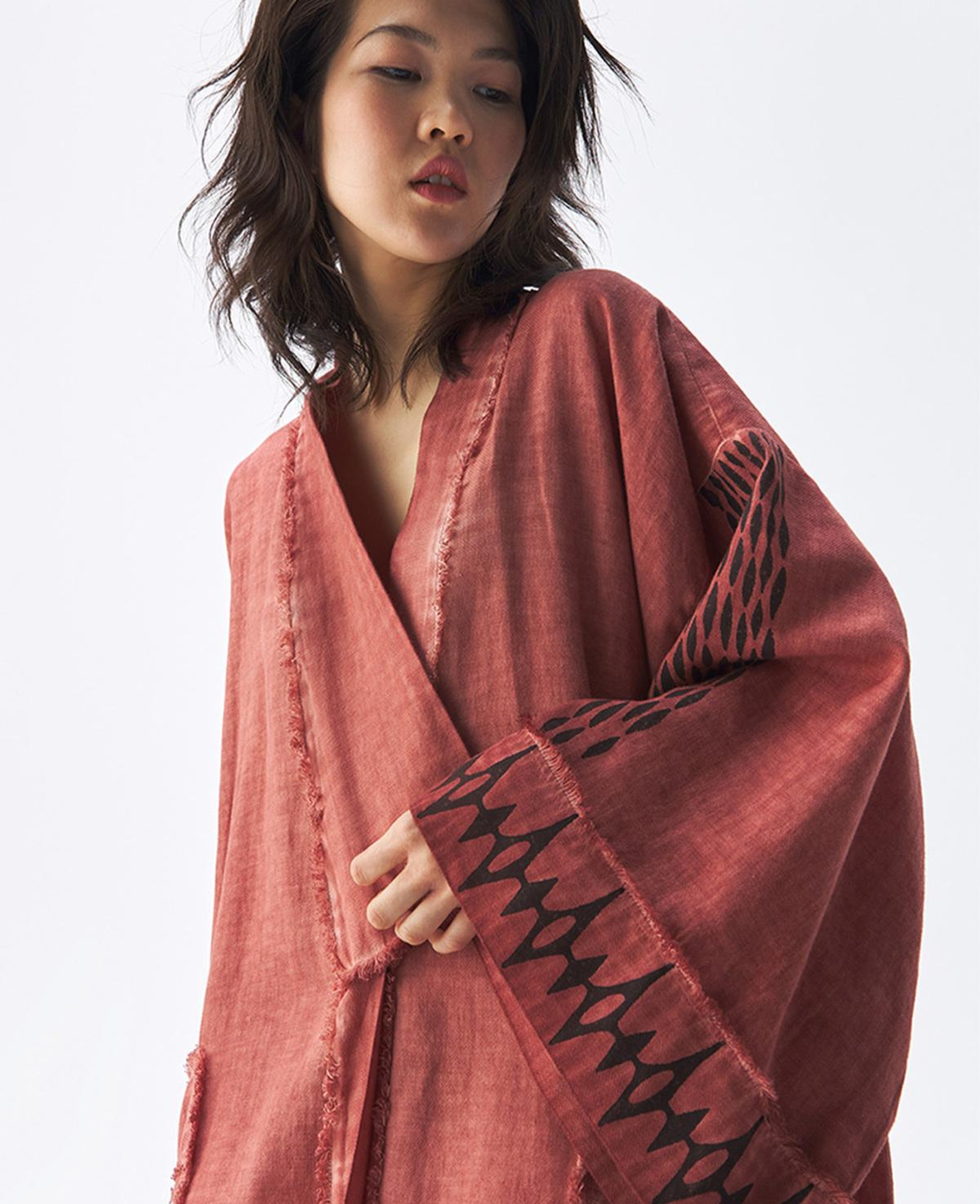 İKİKIZ Tiamat Kimono Kadın Renkli