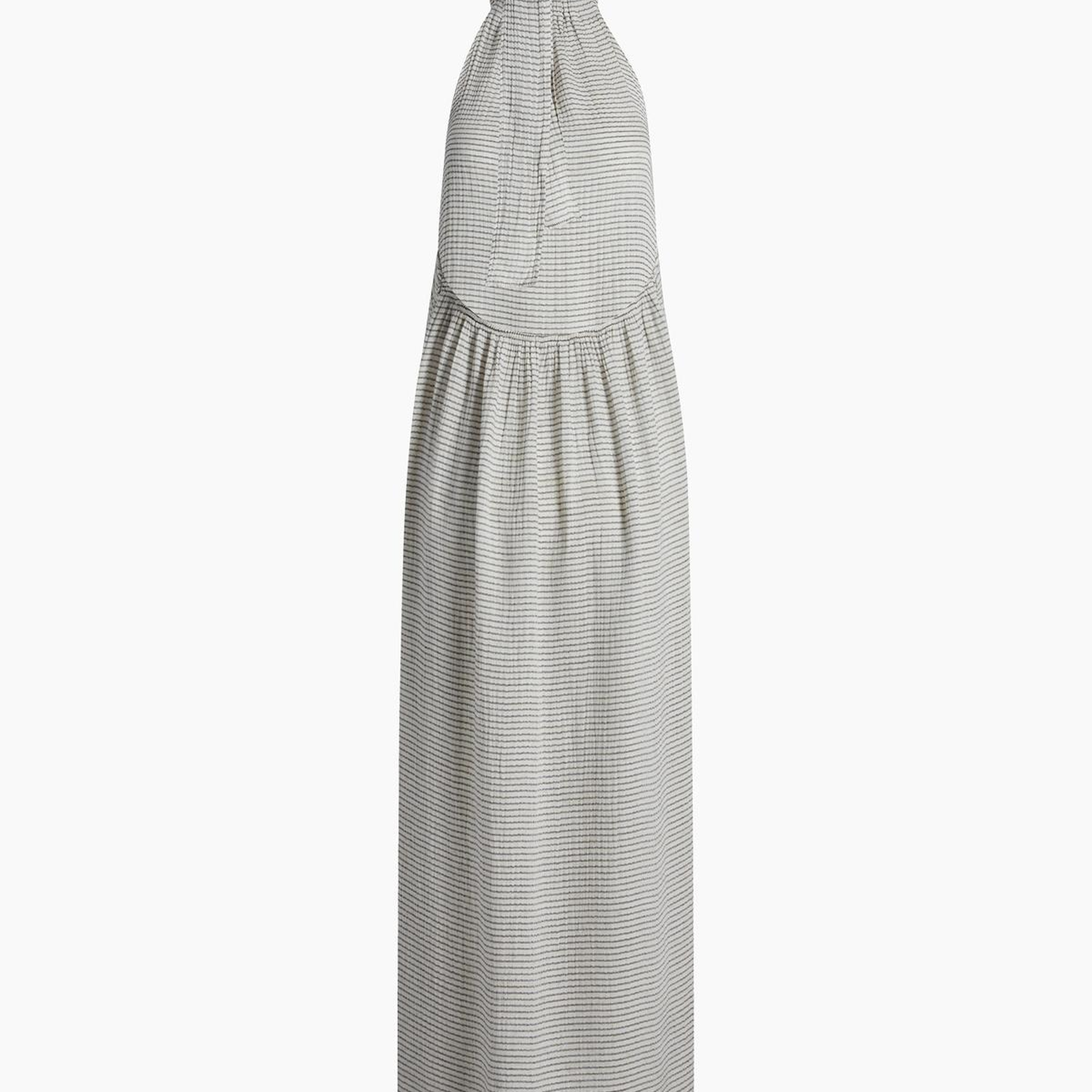 İKİKIZ Siyah Çizgili Elbise Kadın Renkli