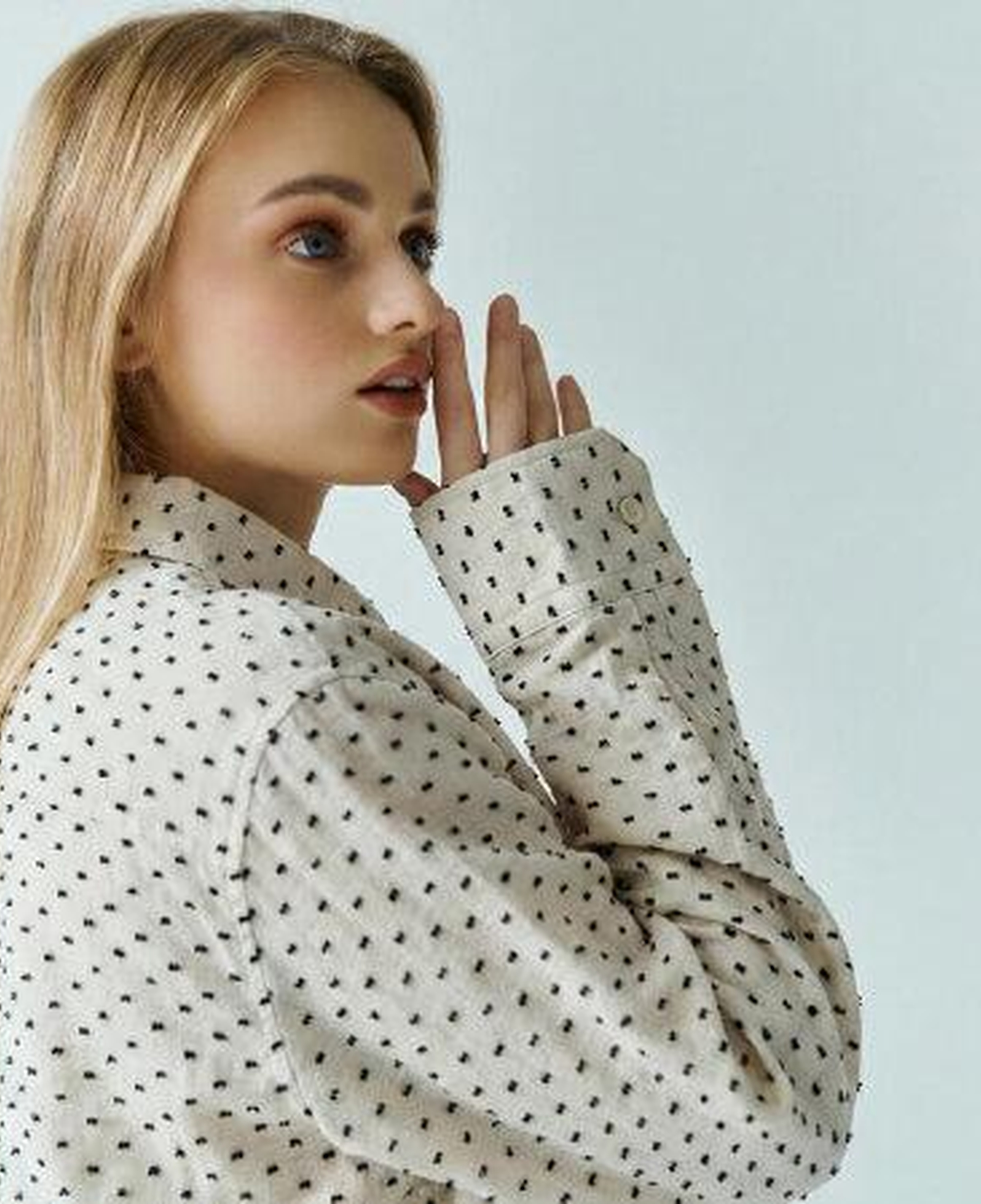 Qua Home Josef Kadın Müslin Uzun Kol Gömlek Siyah