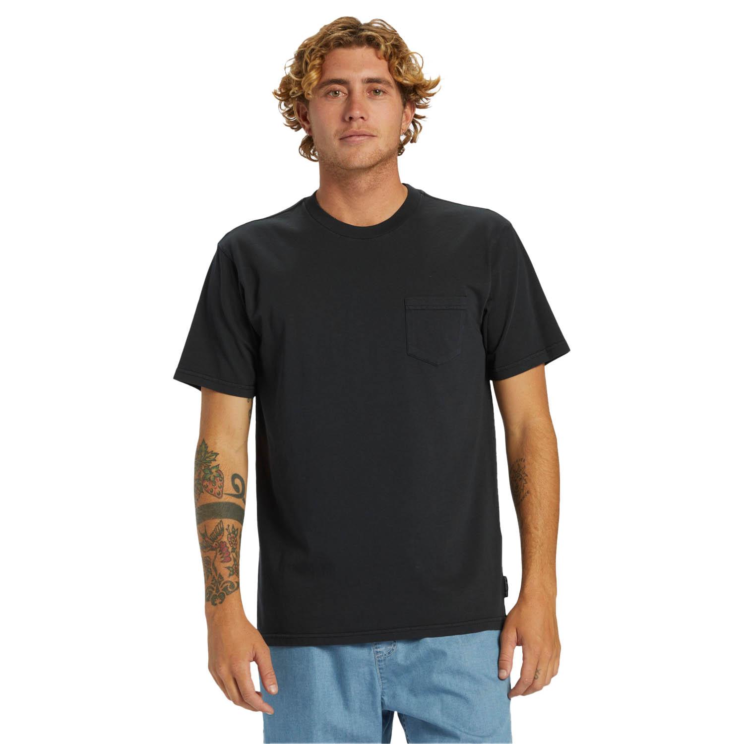 Quiksilver Salt Water Pkt Swp Erkek Siyah Tişört