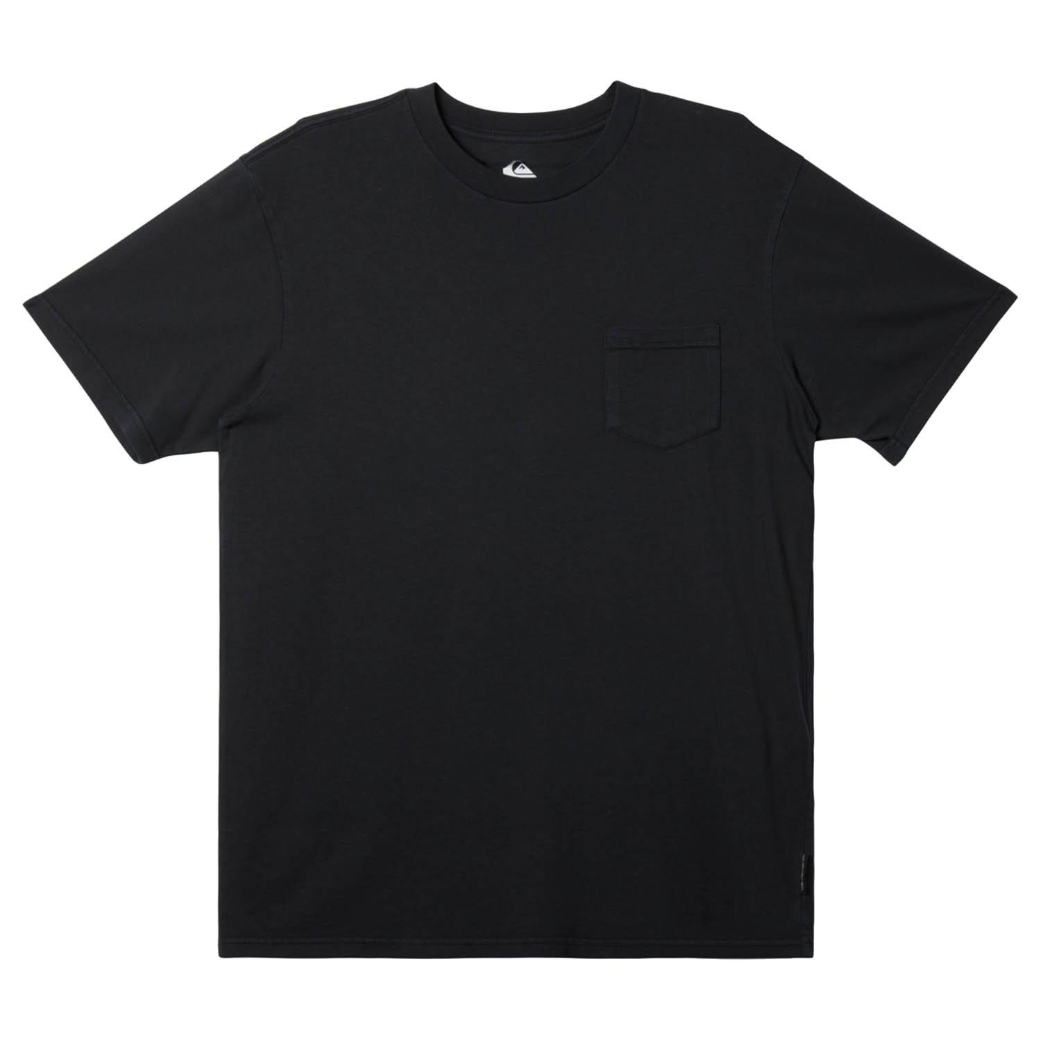 Quiksilver Salt Water Pkt Swp Erkek Siyah Tişört