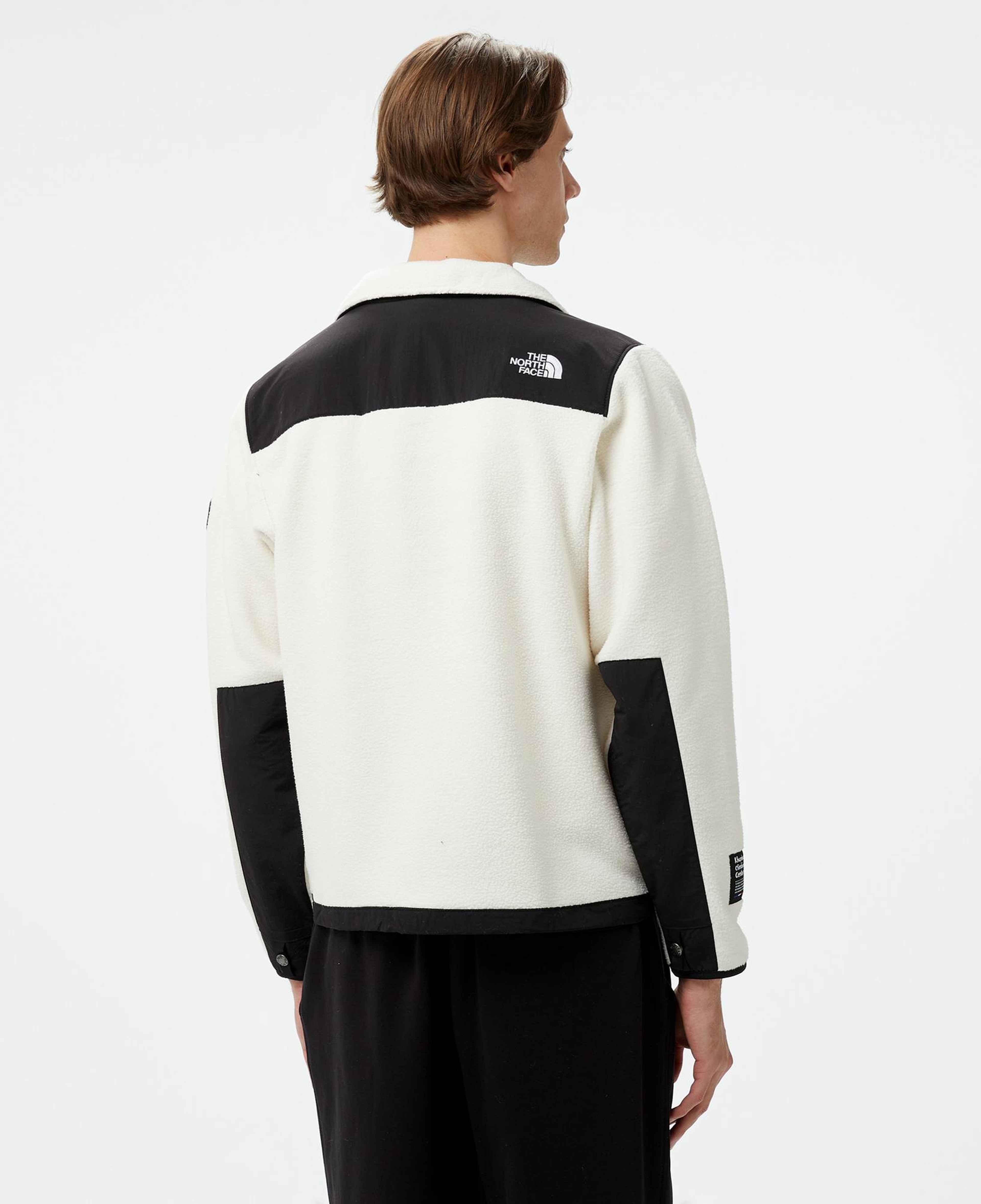 The North Face Retro Denali Erkek Beyaz/Siyah Ceket