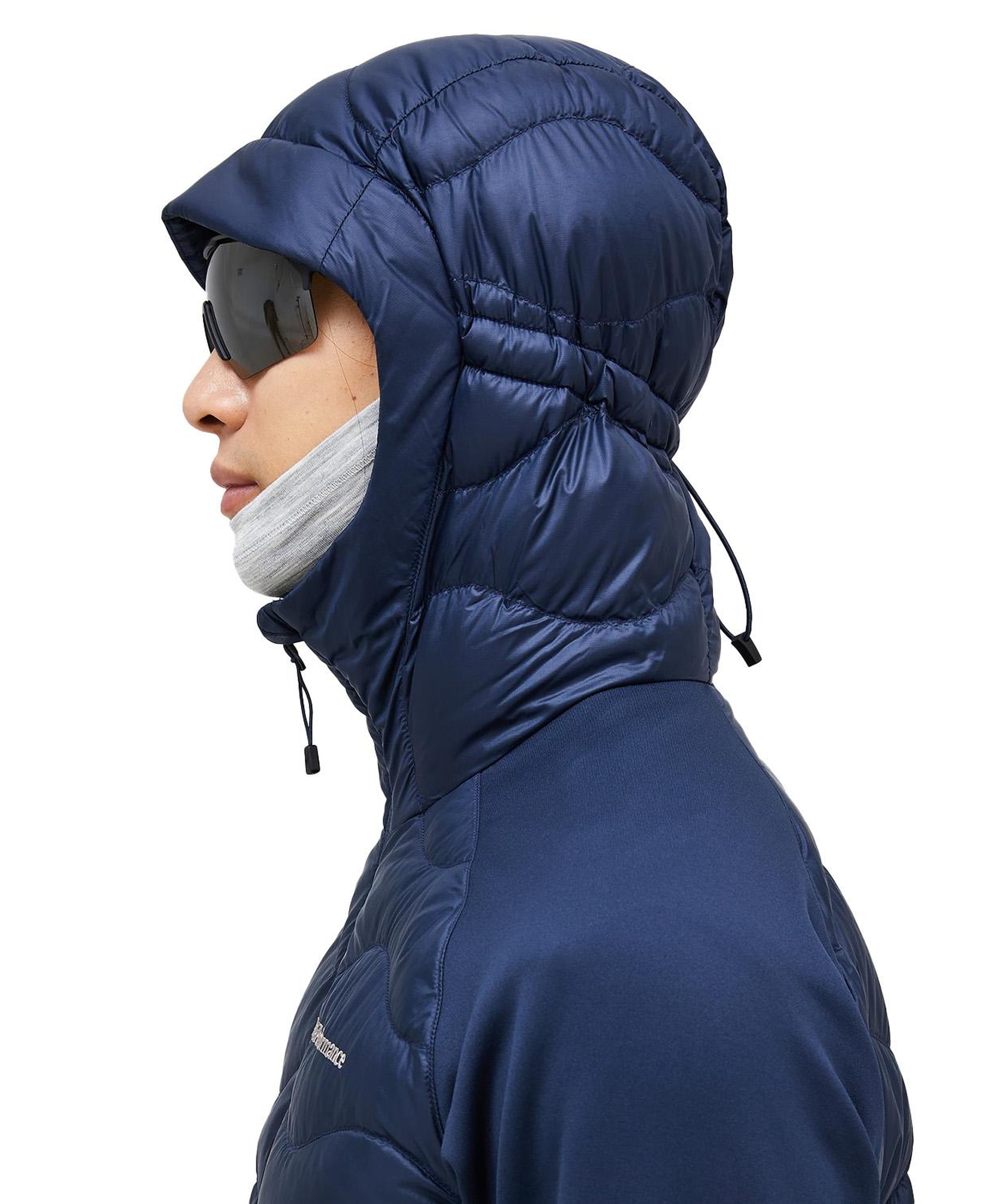 Peak Performance Helium Down Hybrid Hood Erkek Mavi Outdoor Ceketi
