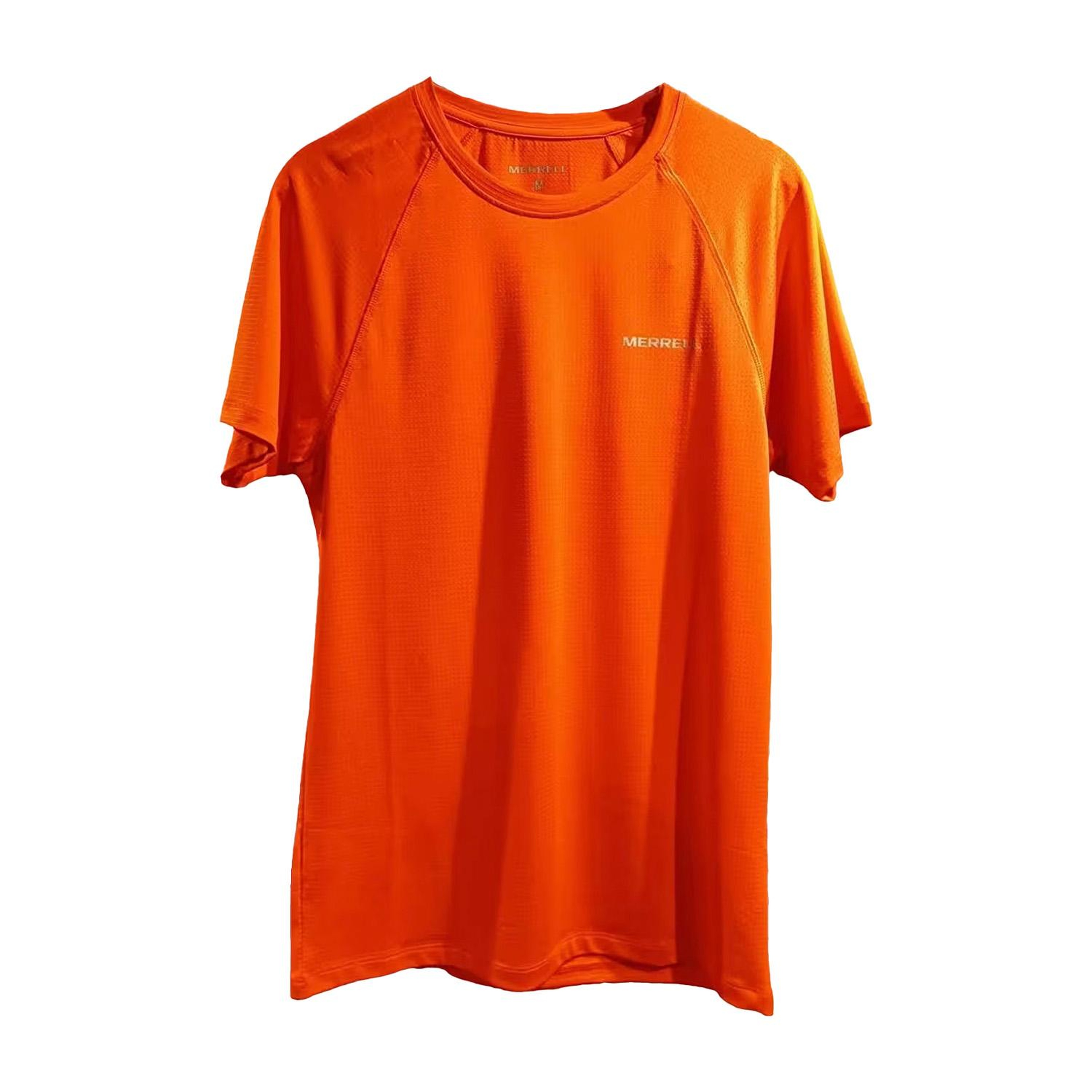 Merrell Tend Erkek Turuncu Koşu Tişört