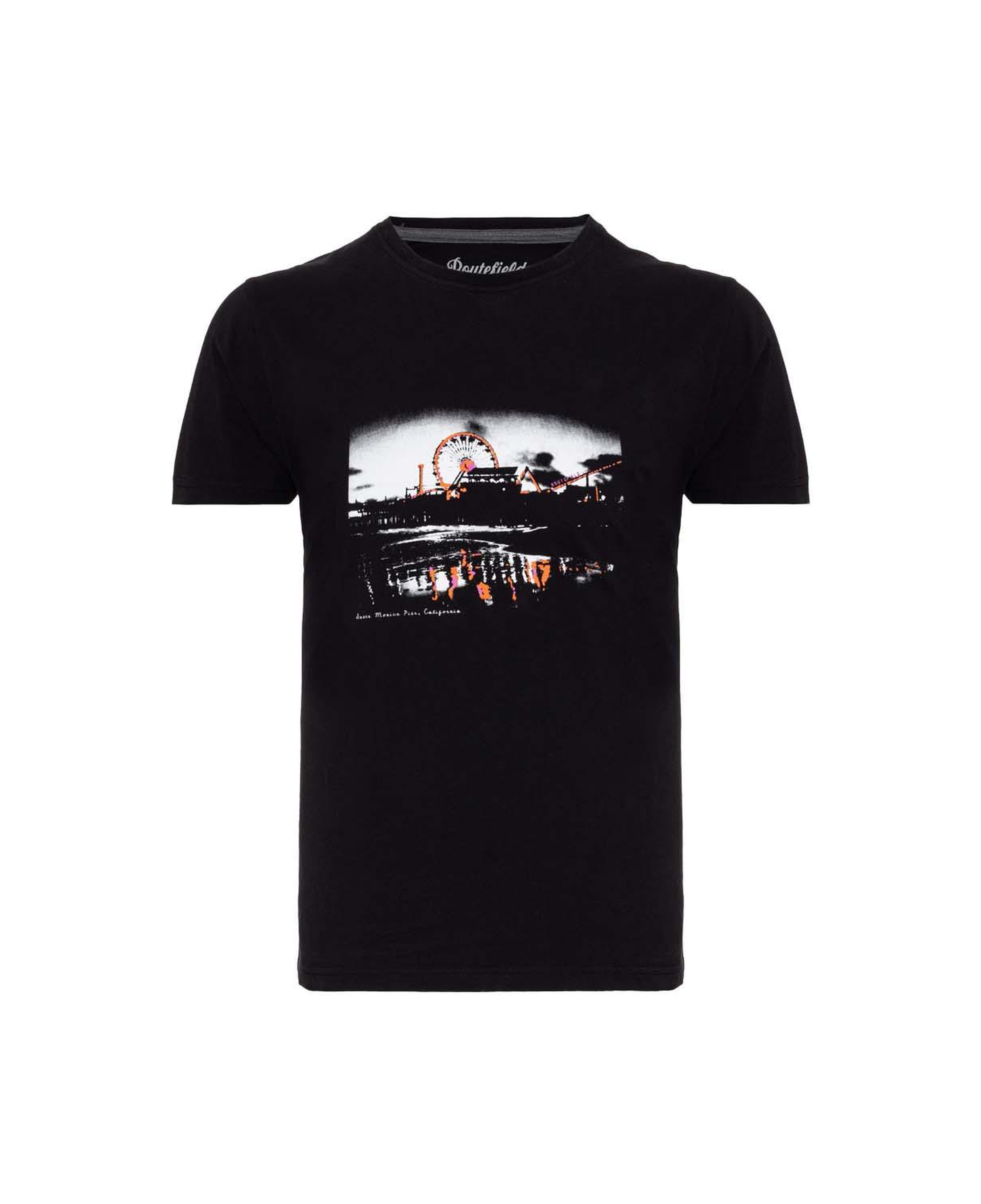 Routefield Turner Erkek Siyah Tişört