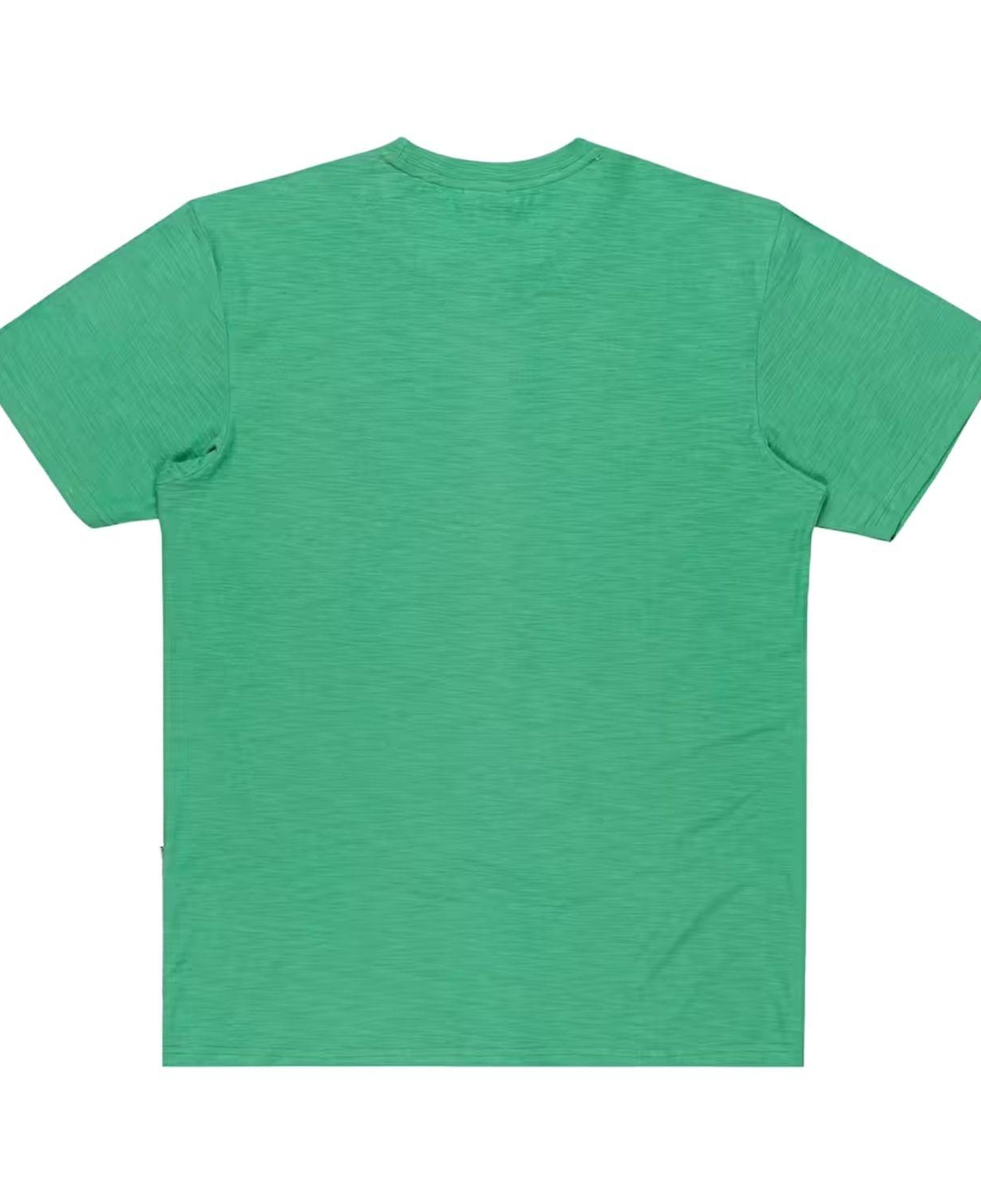 Quiksilver Slub Roundneck Erkek Yeşil Tişört