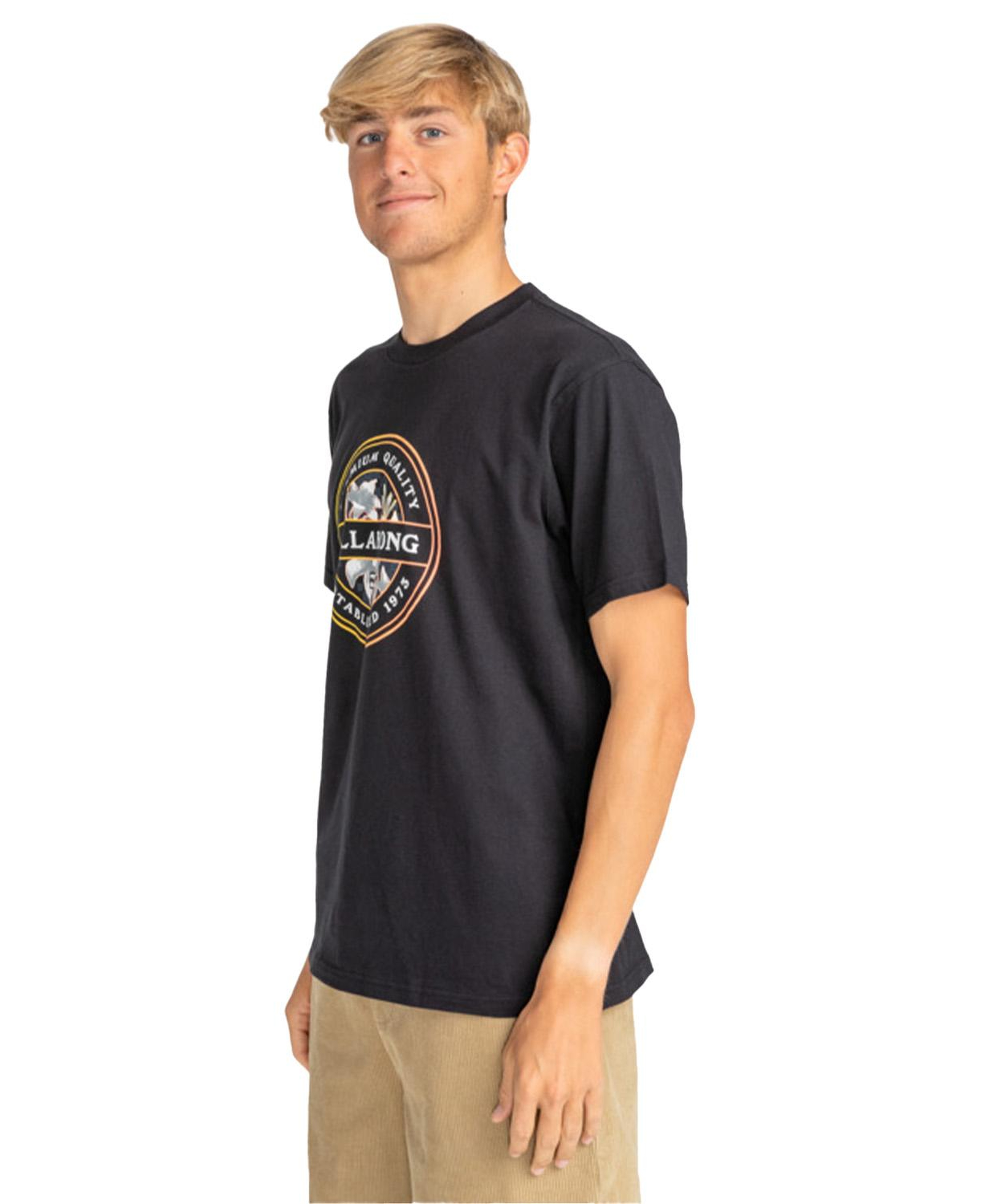 Billabong Rotor Fill Ss Erkek Siyah Tişört