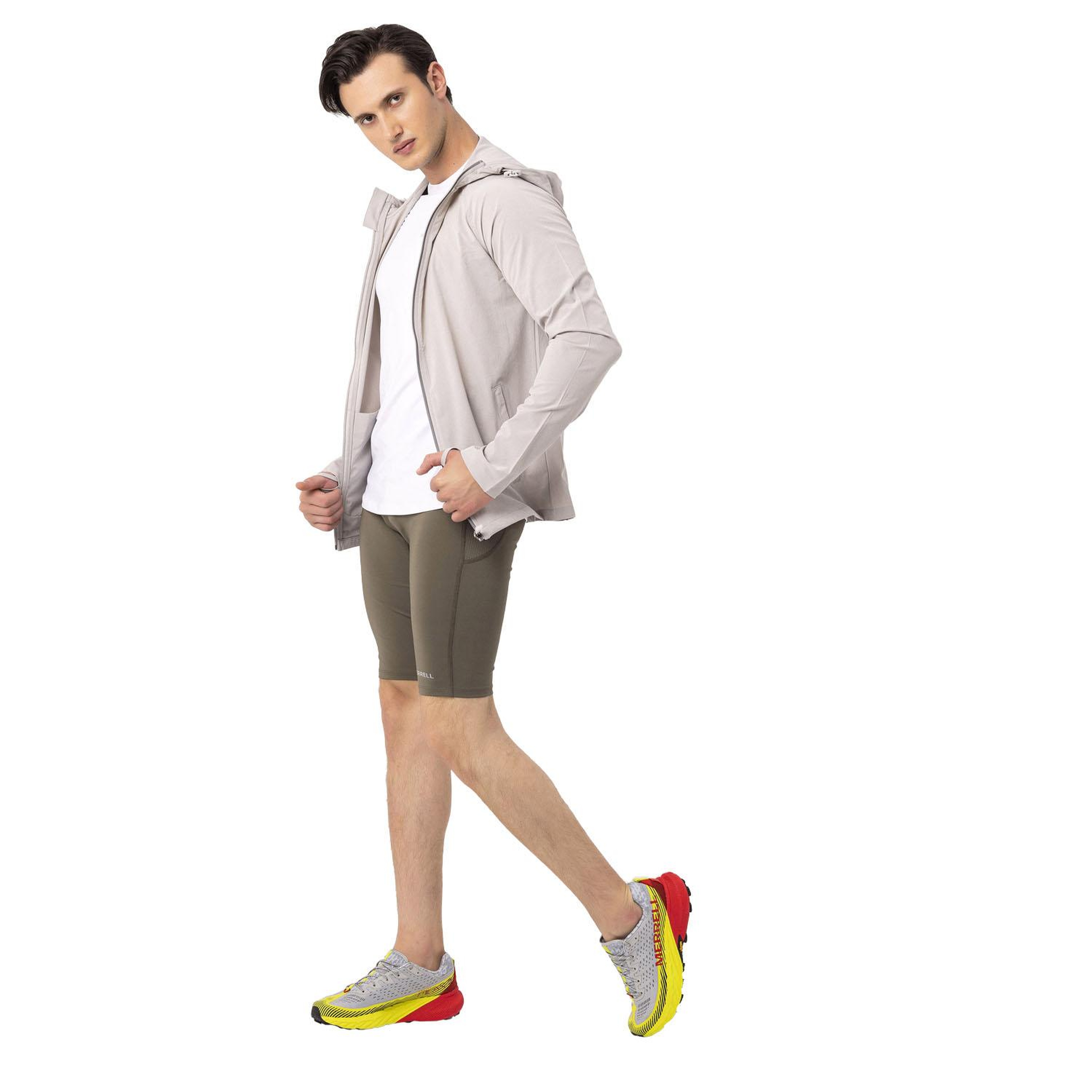 Merrell Just Erkek Beyaz Koşu Ceketi