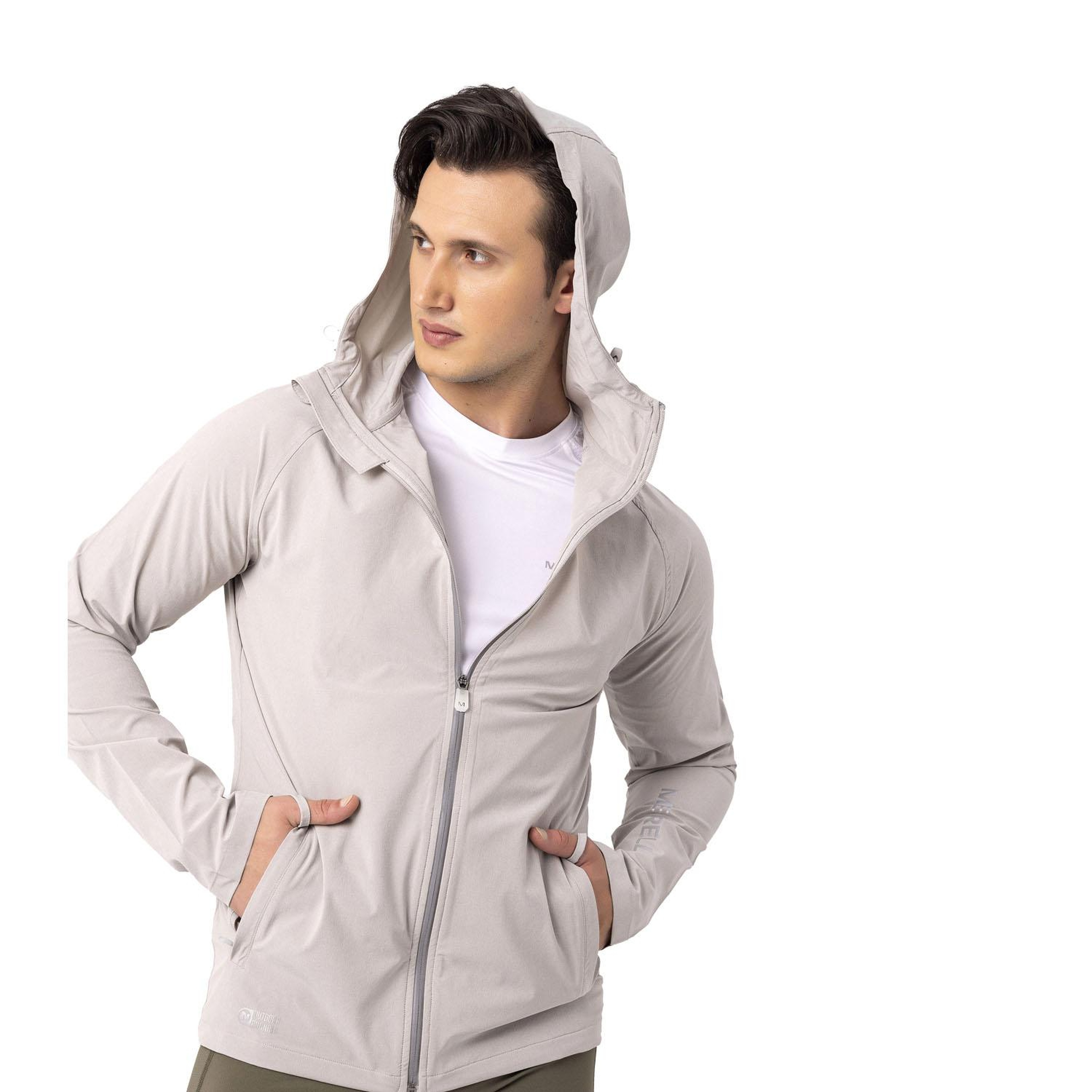 Merrell Just Erkek Beyaz Koşu Ceketi