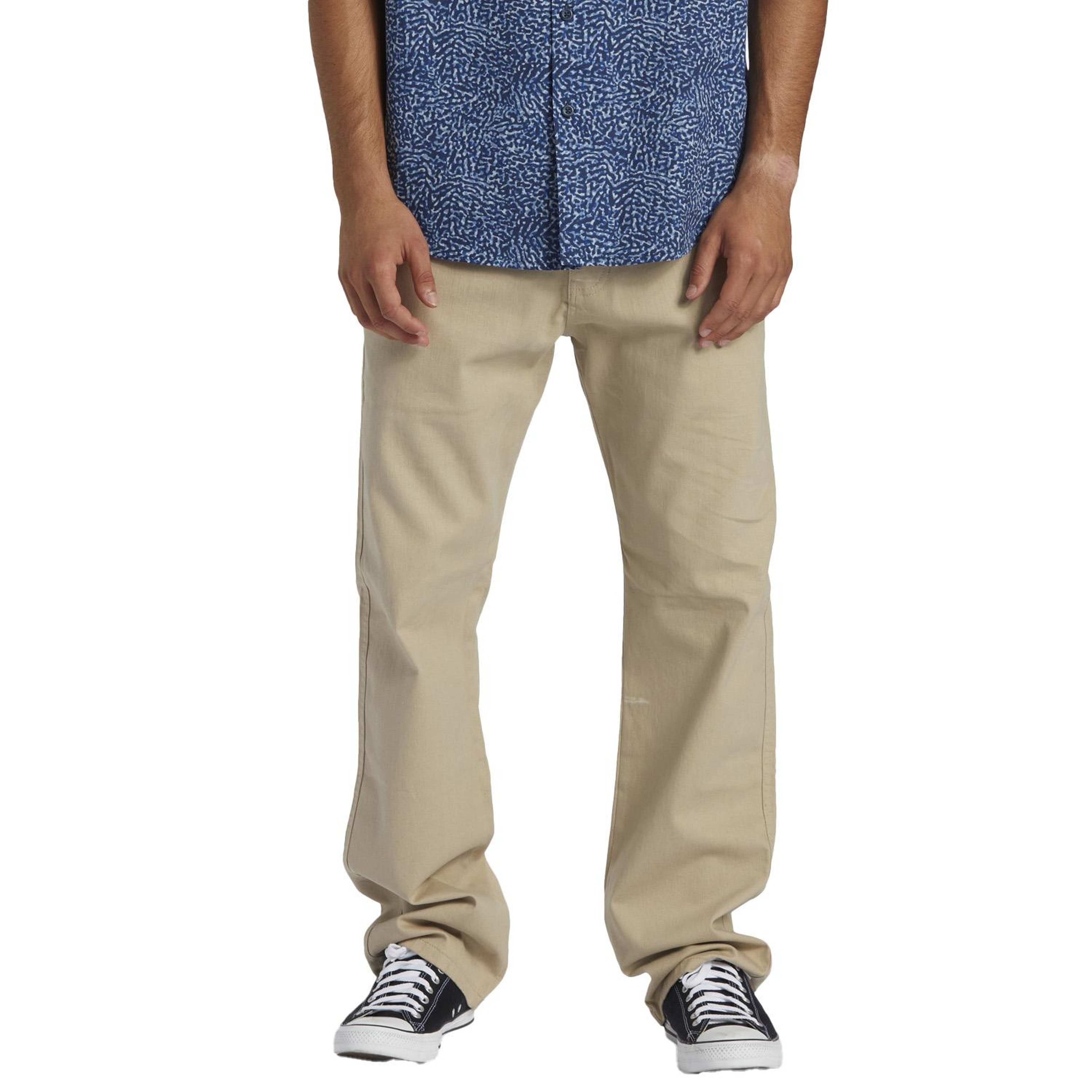 Quiksilver Landers 5 Pkt Erkek Bej Pantolon