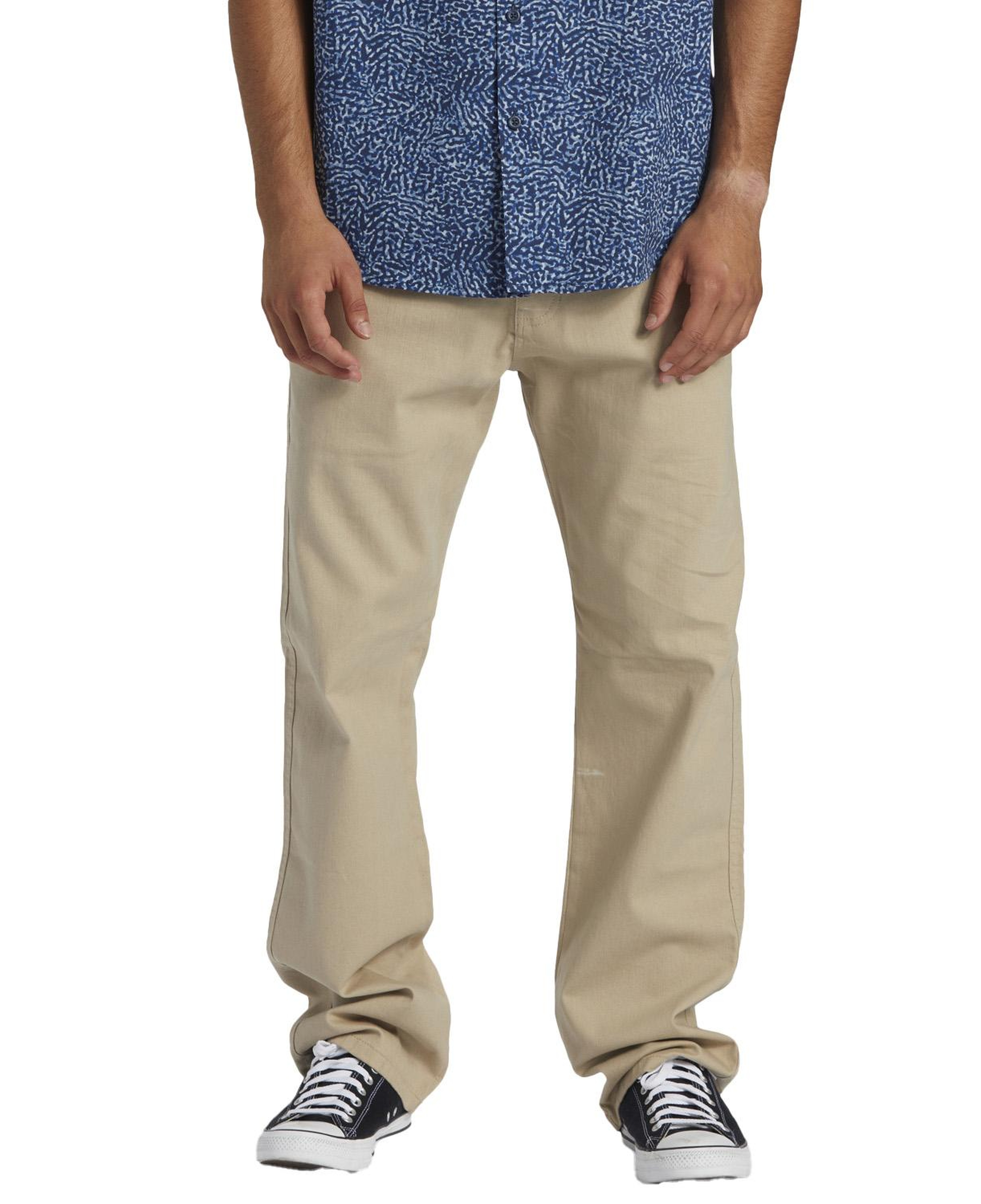 Quiksilver Landers 5 Pkt Erkek Bej Pantolon