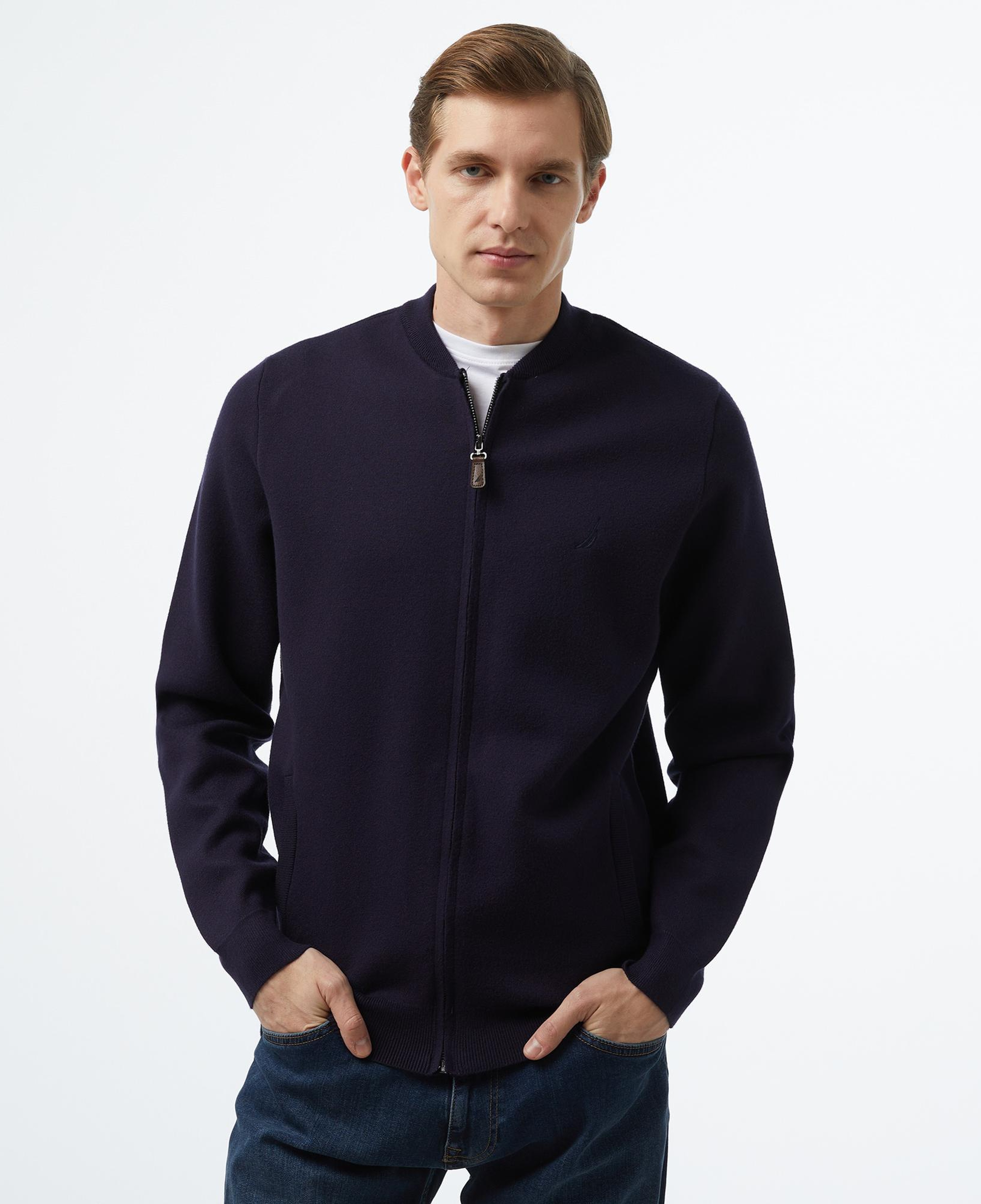 Nautica Erkek Lacivert Regular Fit Hırka