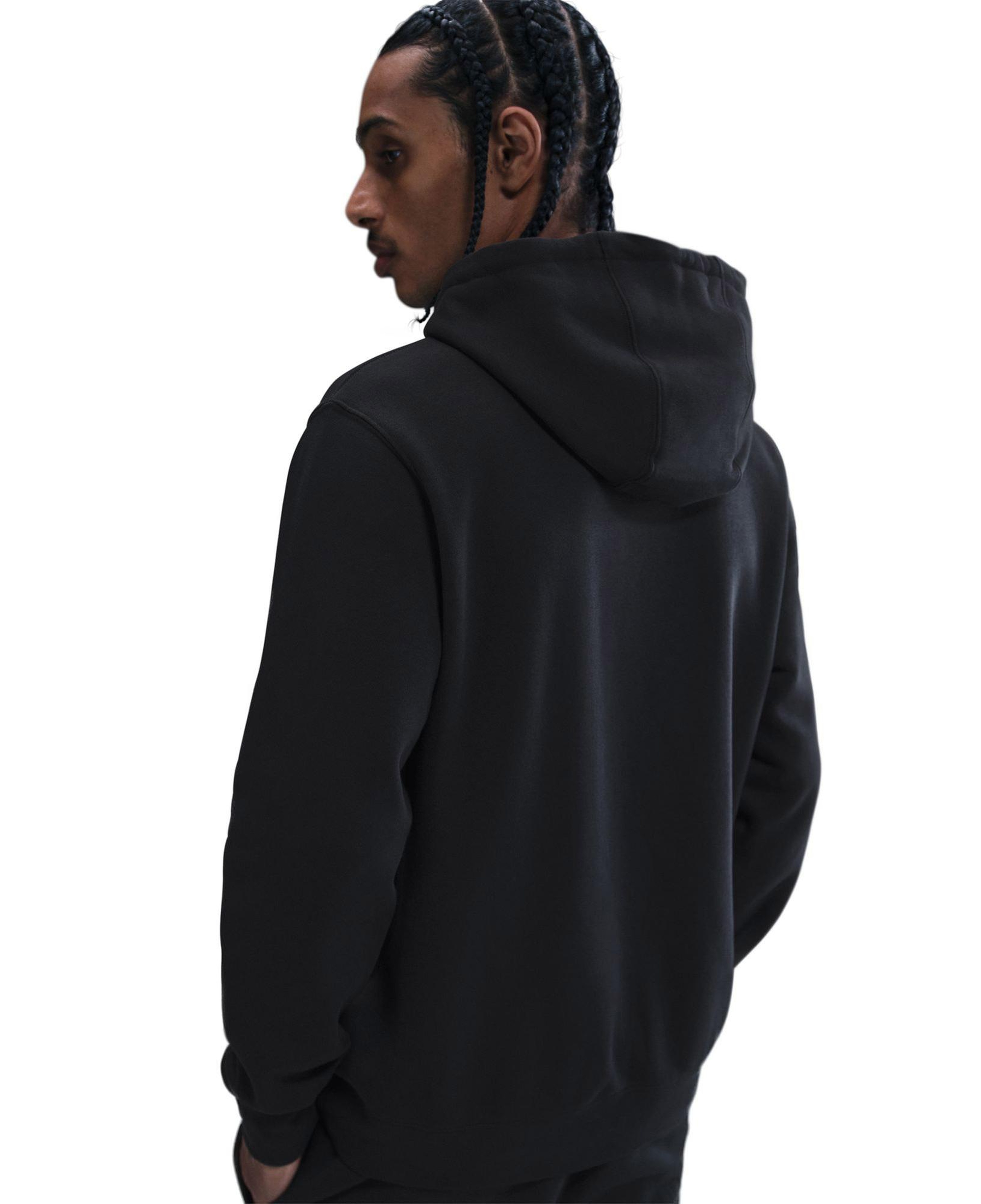 Nike Club Pullover Fleece Erkek Siyah Hoodie