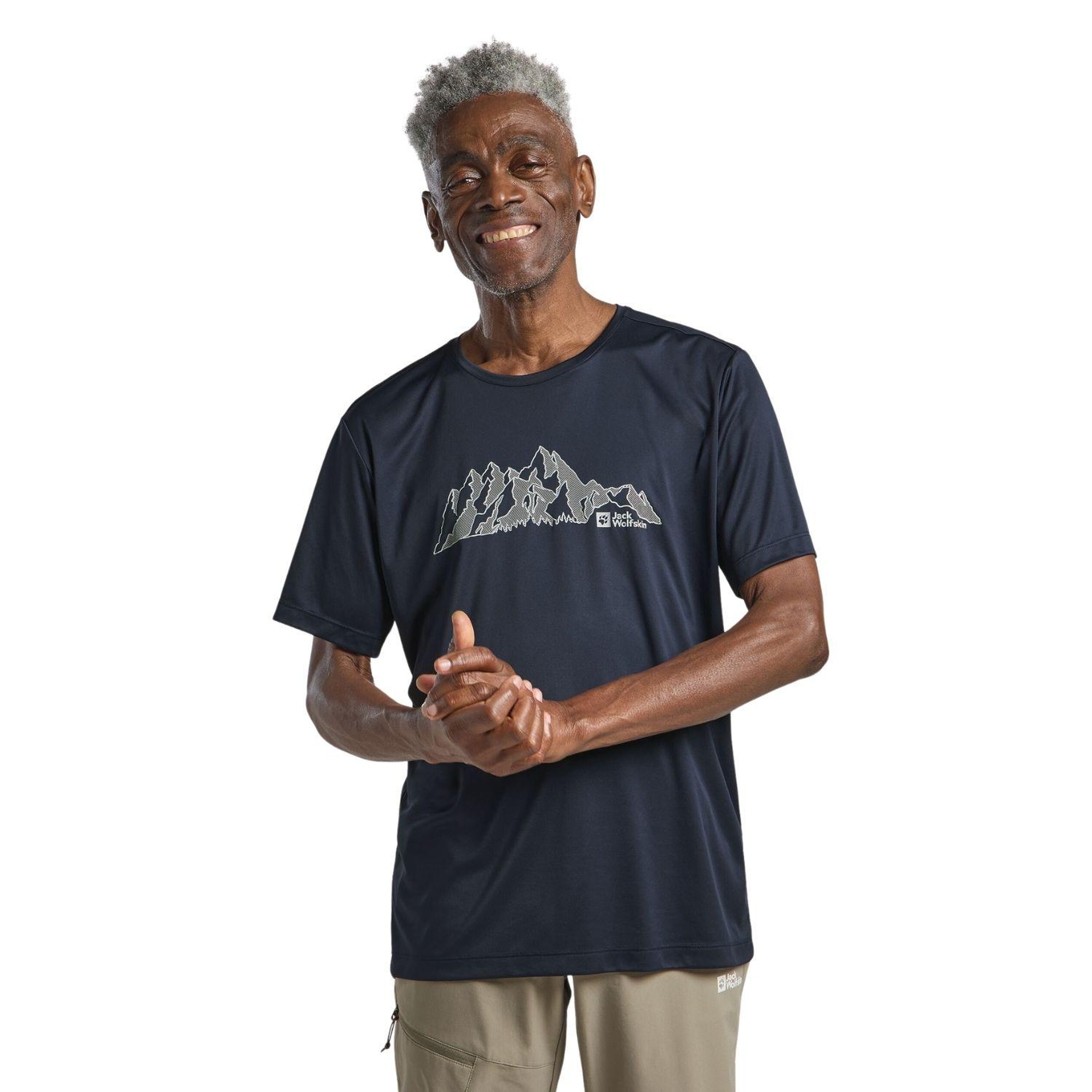 Jack Wolfskin Peak Graphic T Erkek Tişört
