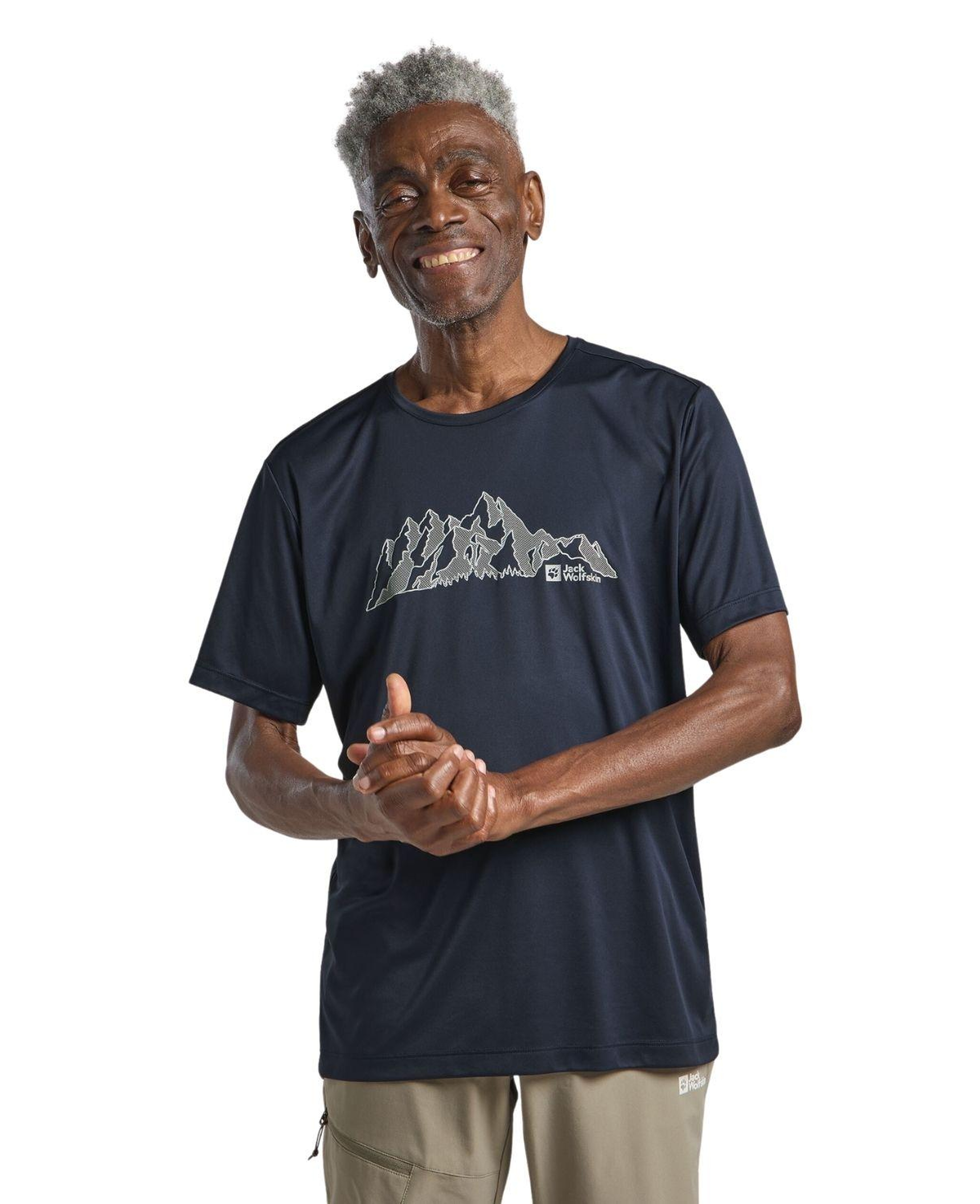 Jack Wolfskin Peak Graphic T Erkek Tişört