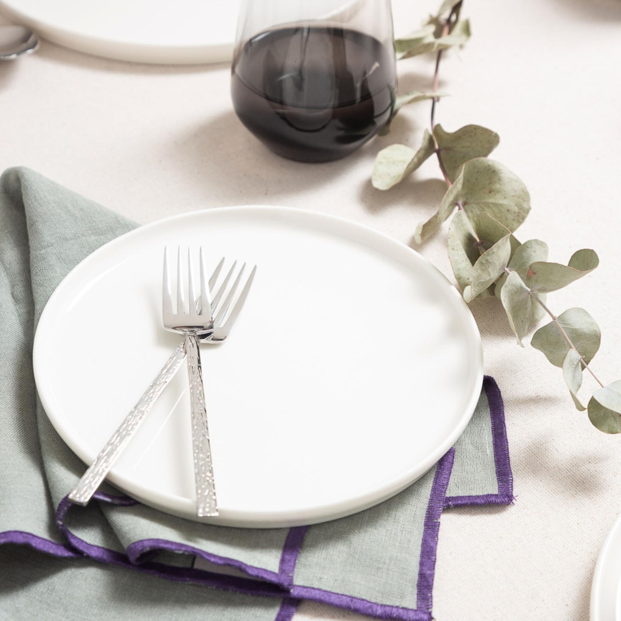 EPHESUS WHITE  PASTA TABAĞI SETİ 6LI -20CM