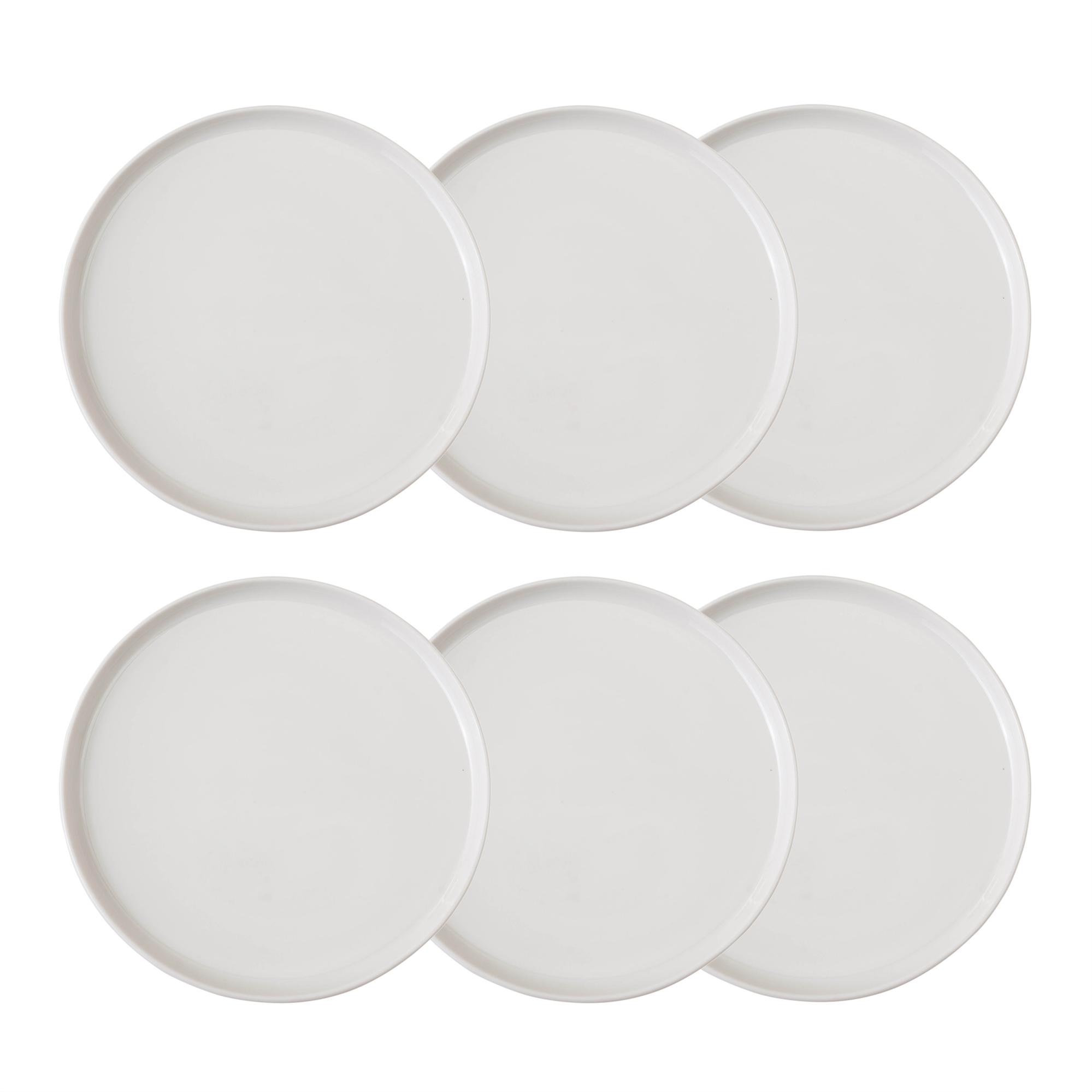 EPHESUS WHITE  PASTA TABAĞI SETİ 6LI -20CM