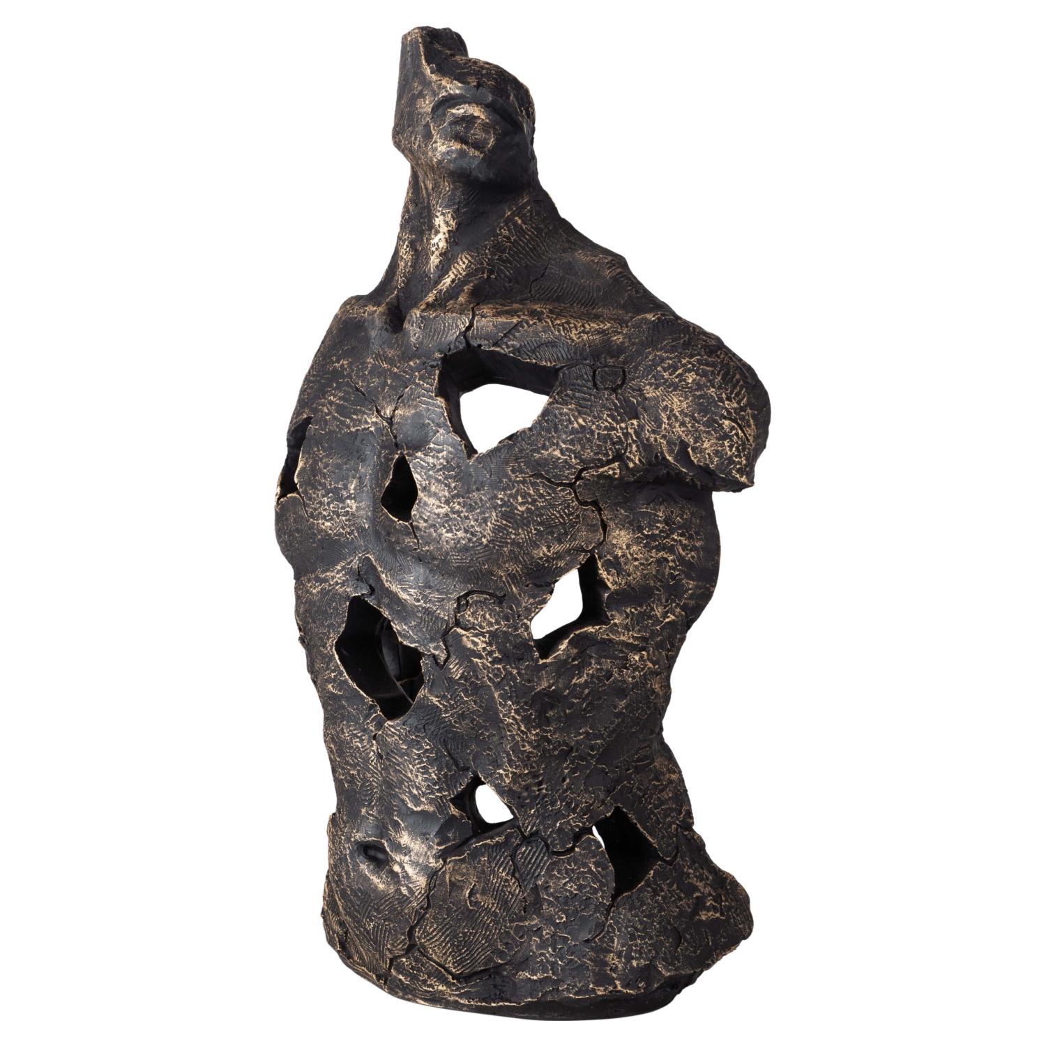 ABSTRACT MAN SİYAH BİBLO 10X24X36CM