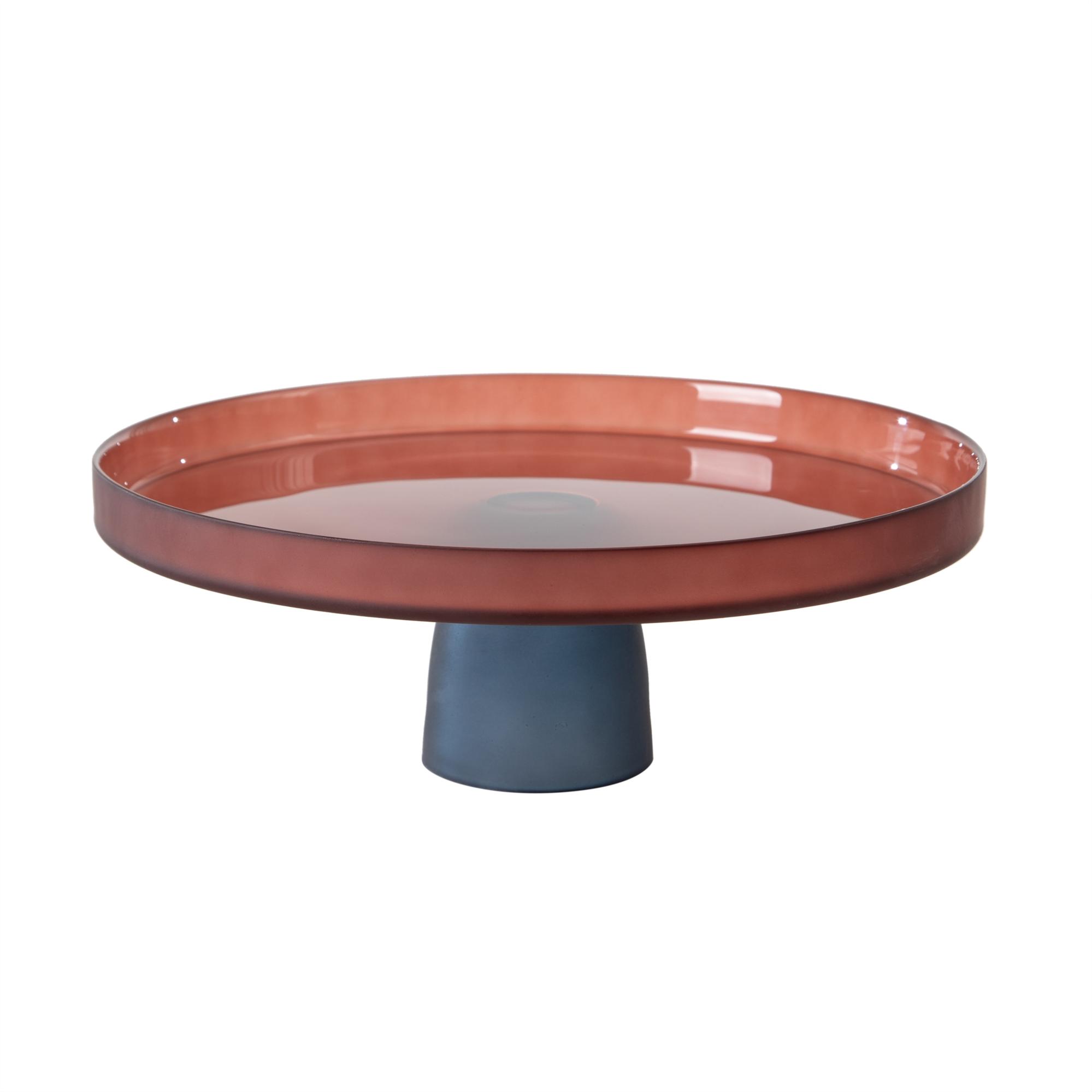 COLORS AYAKLI CAM SUNUM 28CM -KIRMIZI