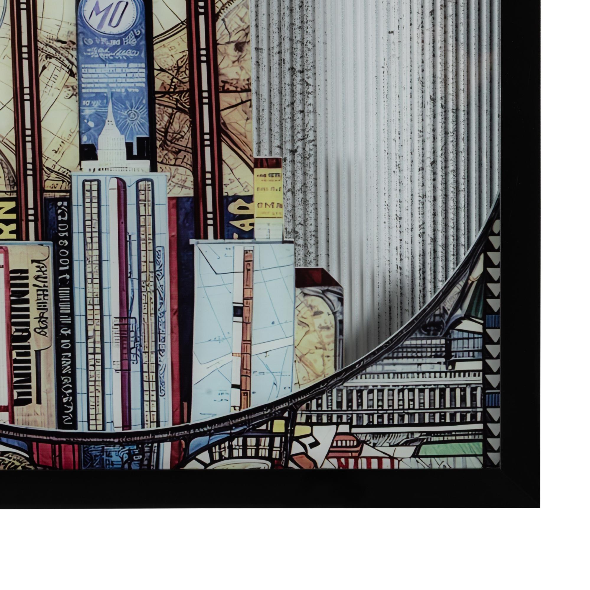 ETERNITY ÇERÇEVELİ CAM TABLO 60X90 CM