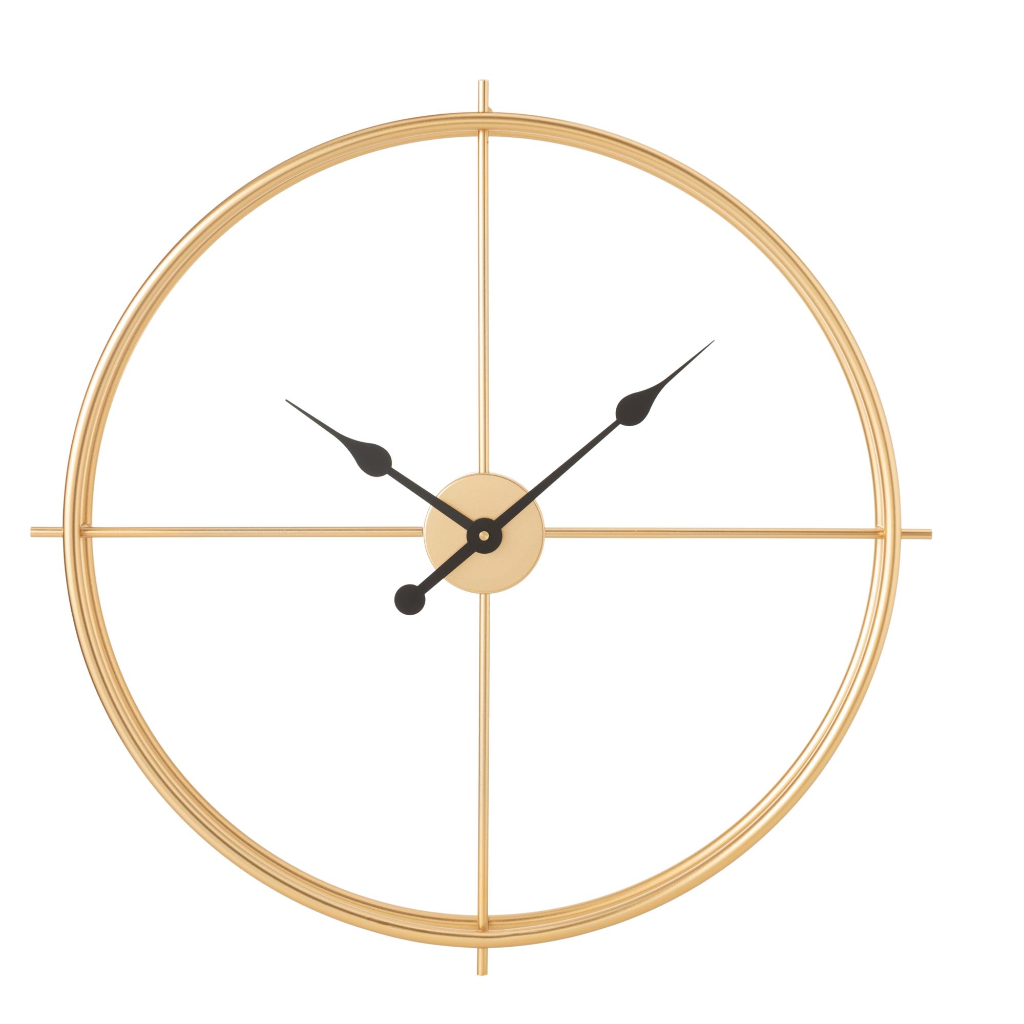 CLARA GOLD DUVAR SAATİ 60CM