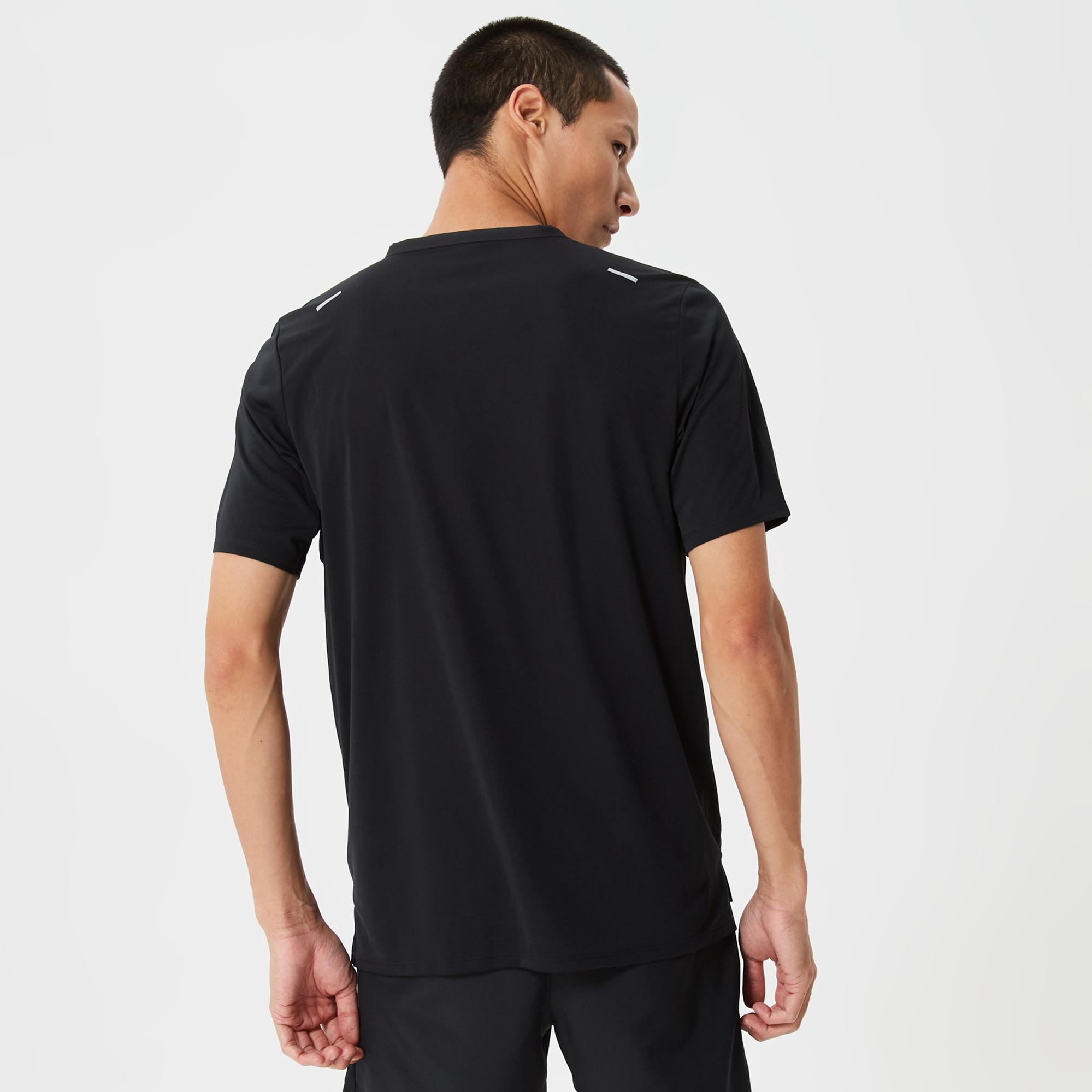 Nike Dri-Fit Rise 365 Erkek Siyah T-Shirt