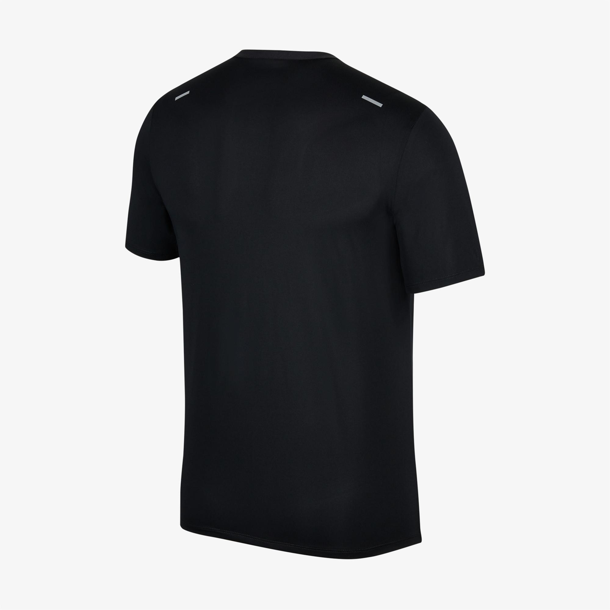 Nike Dri-Fit Rise 365 Erkek Siyah T-Shirt