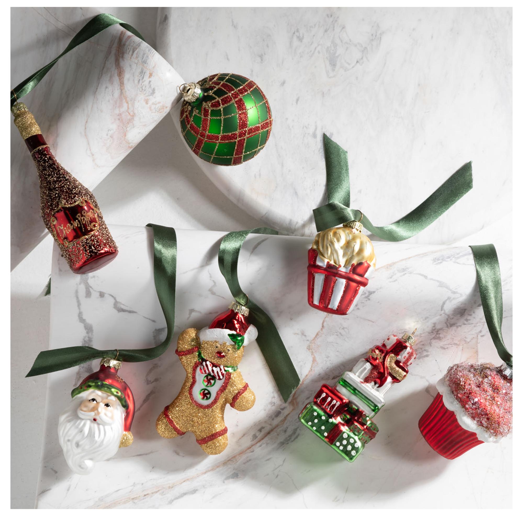 RED CUPCAKE AĞAÇ SÜSÜ 10 CM