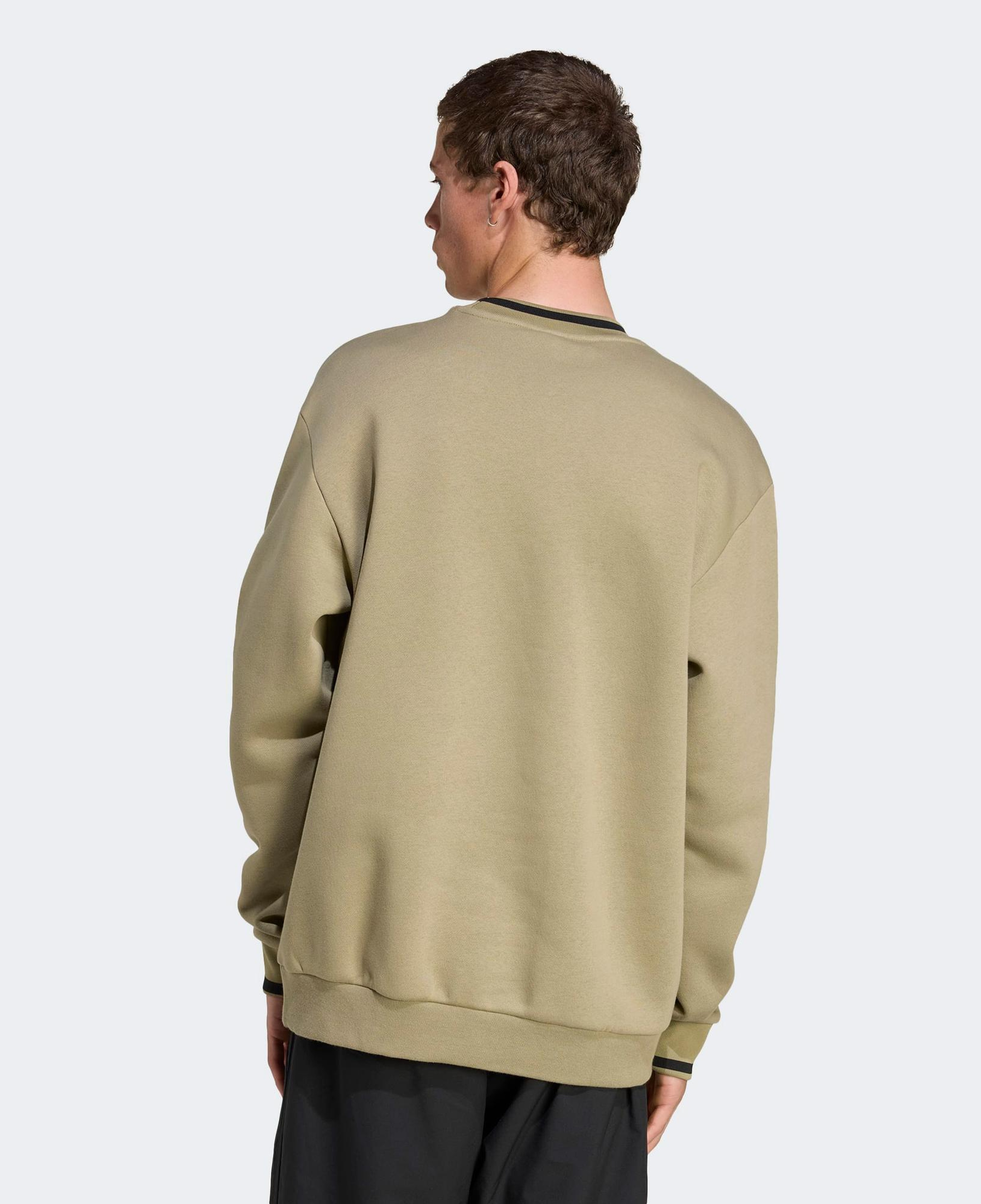 adidas Crewneck Erkek Haki Sweatshirt