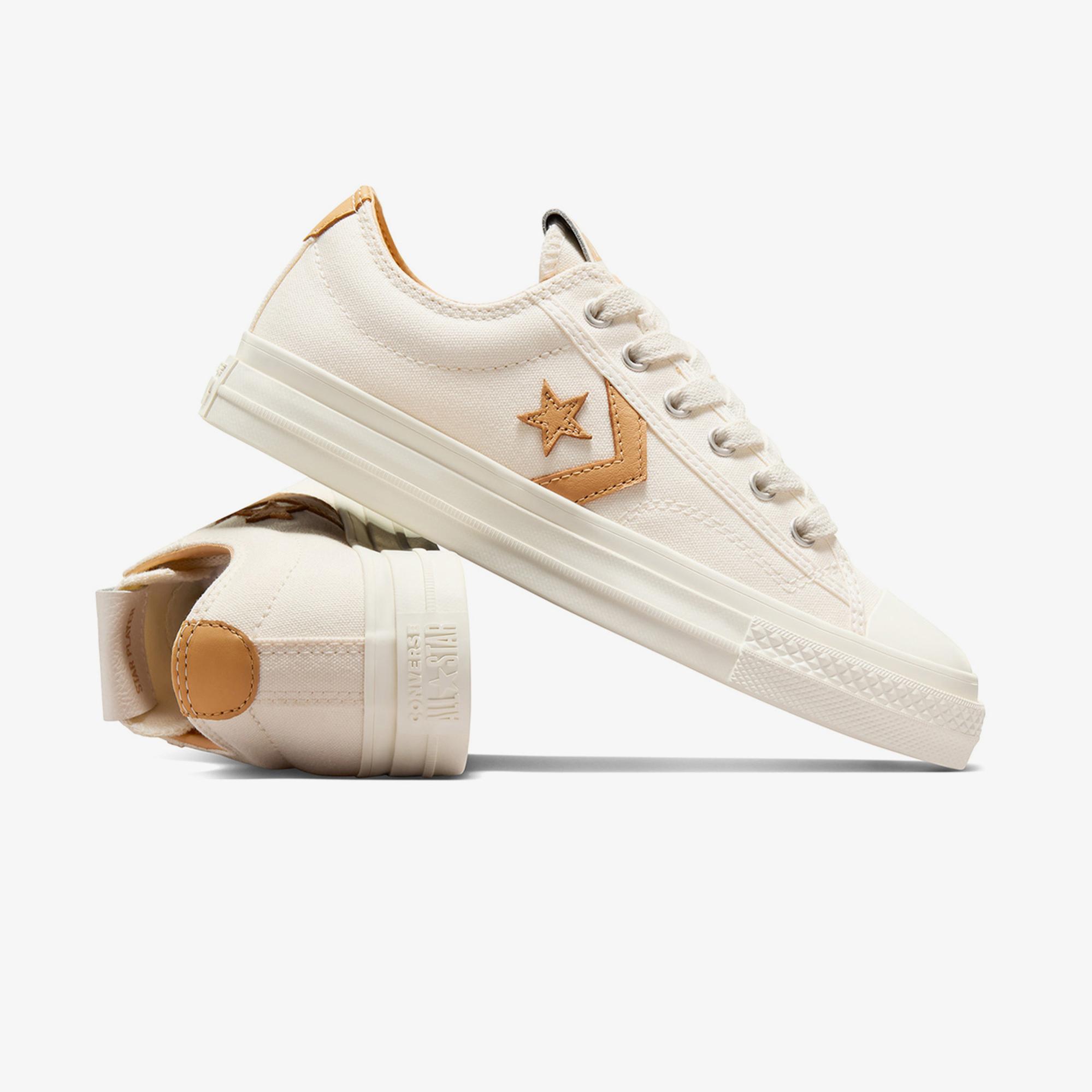 Converse Star Player 76 Unisex Krem Rengi Sneaker