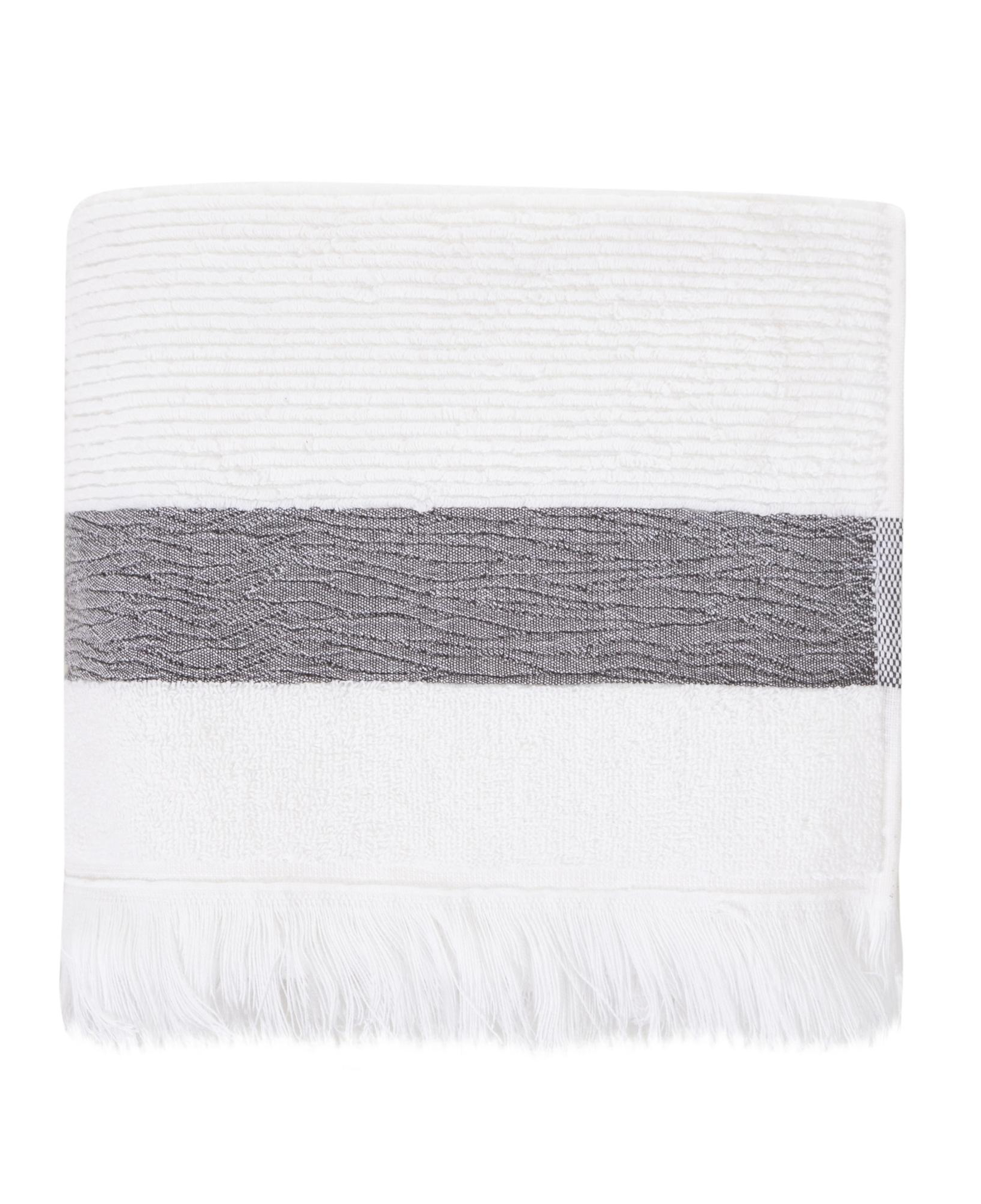 BORLA BEYAZ YÜZ HAVLUSU 50X80CM