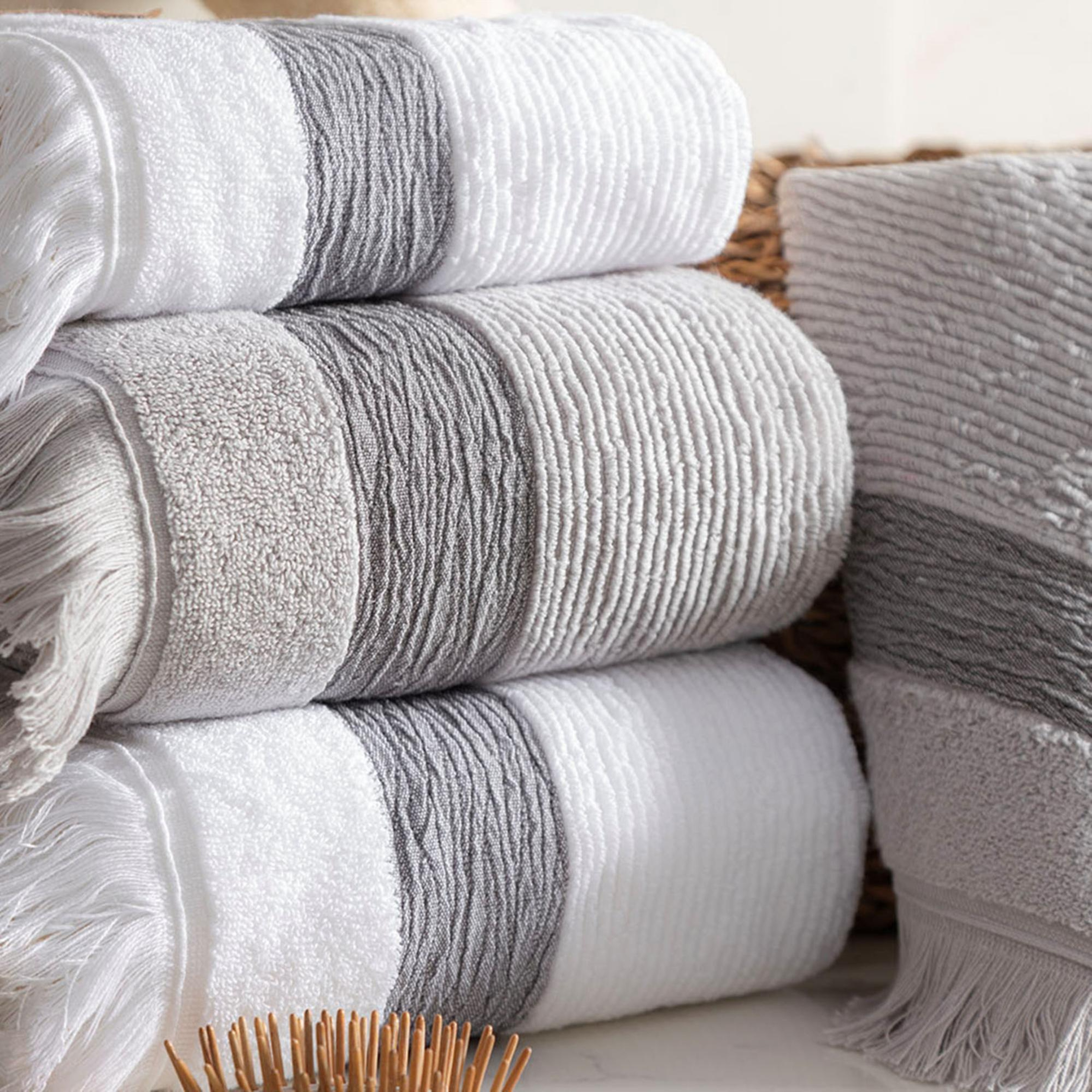 BORLA BEYAZ YÜZ HAVLUSU 50X80CM