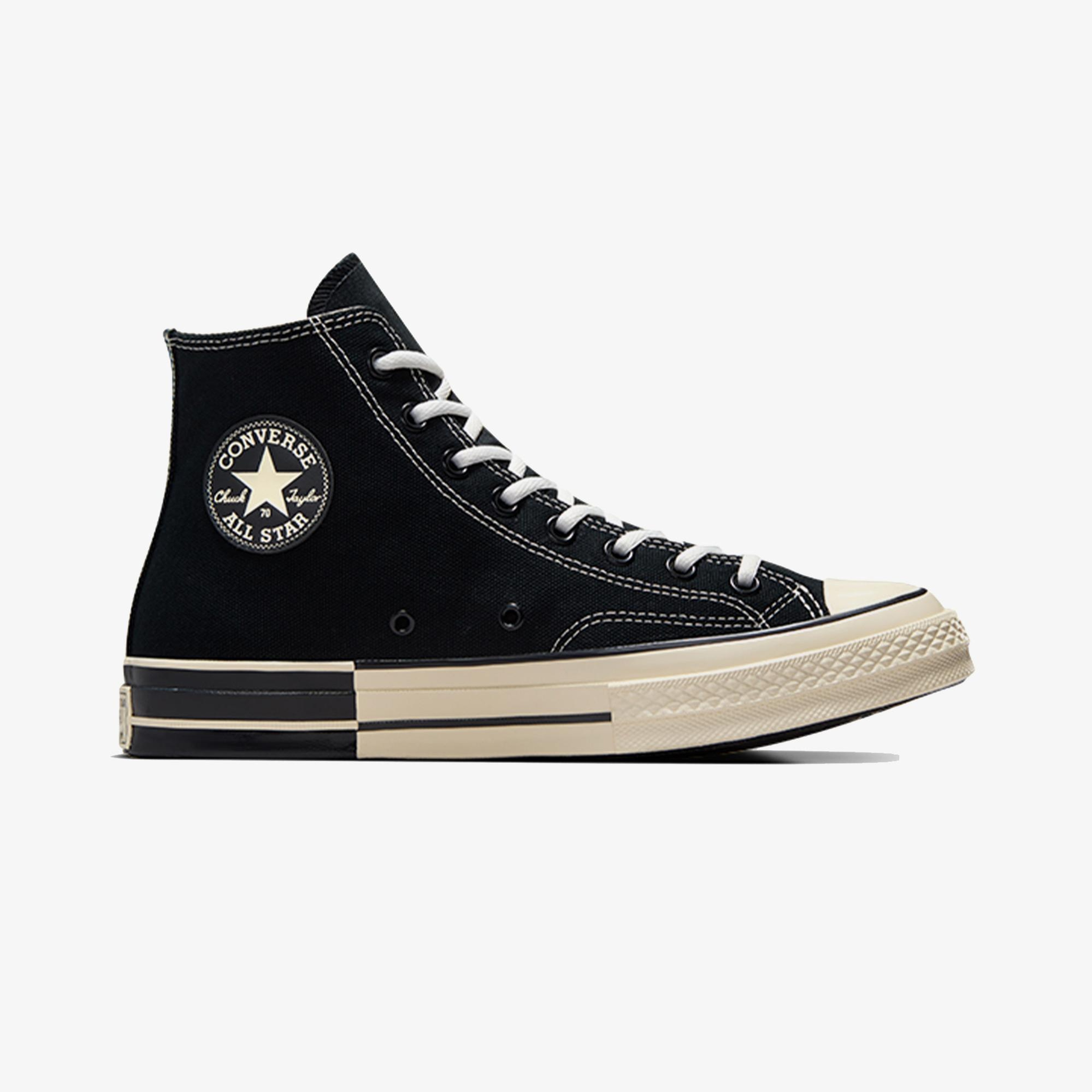Converse Chuck 70 Black & White Unisex Siyah Sneaker