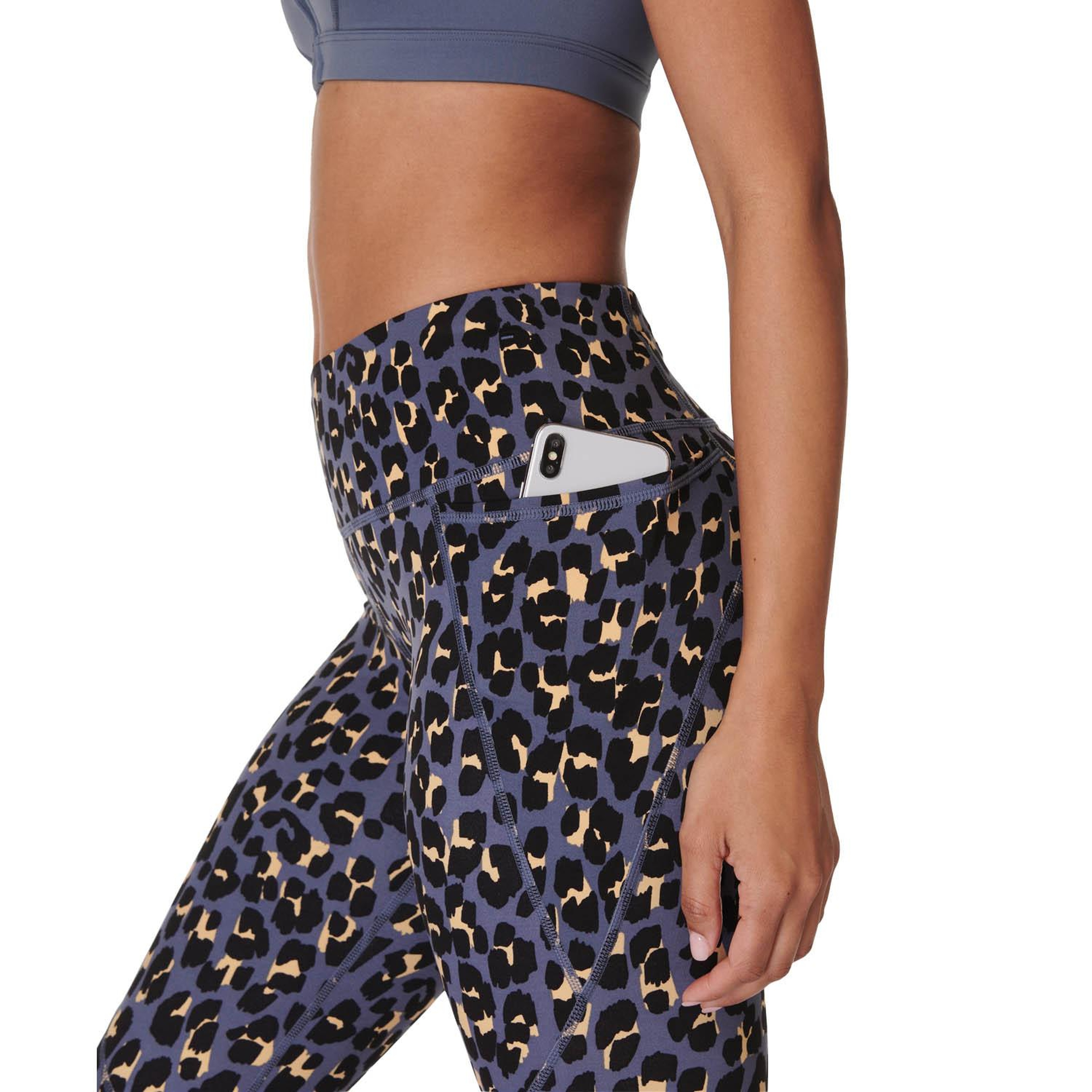 Sweaty Betty Power 7/8 Workout Leggings Kadın Turuncu Fitness Tayt