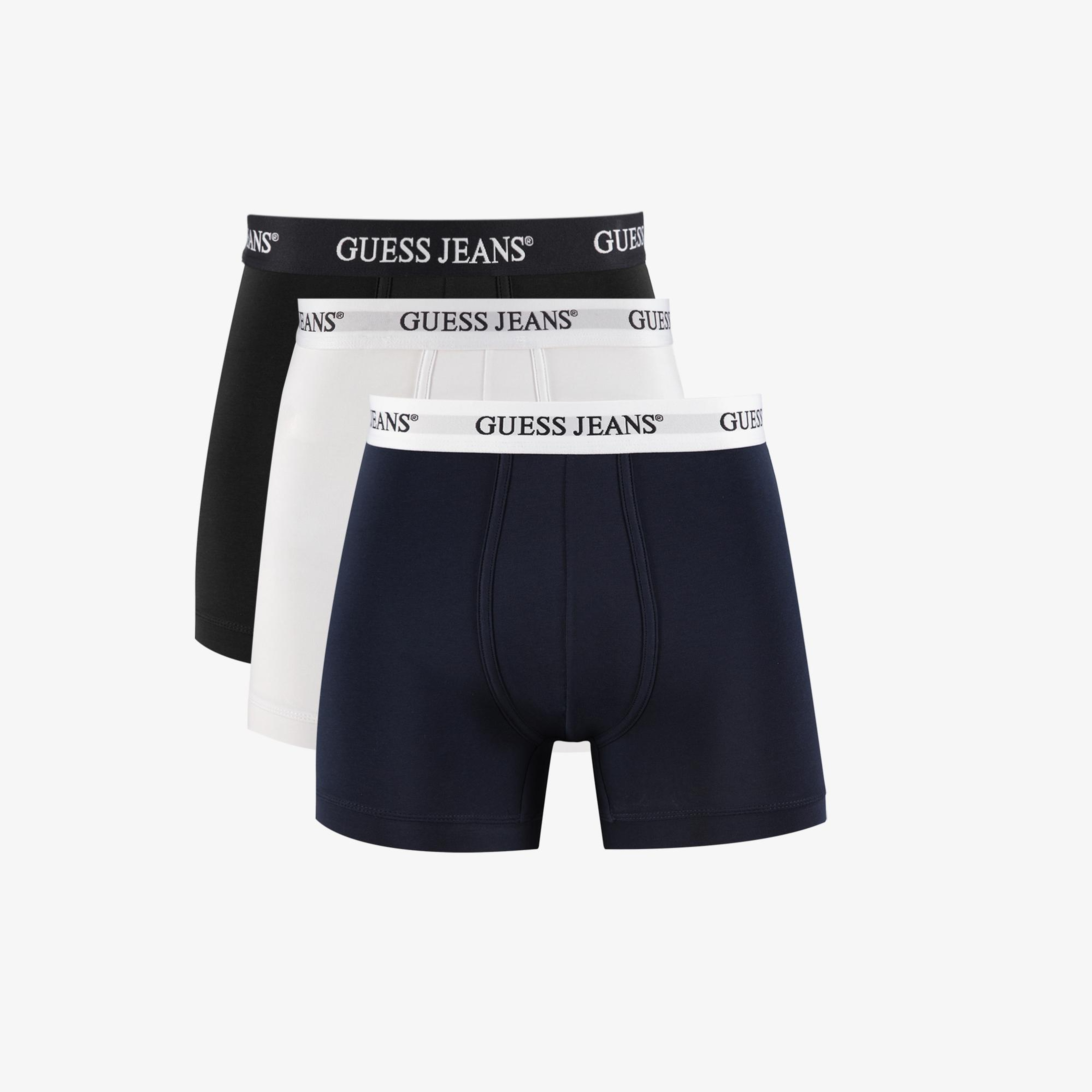 Guess Jeans Erkek Renkli Boxer