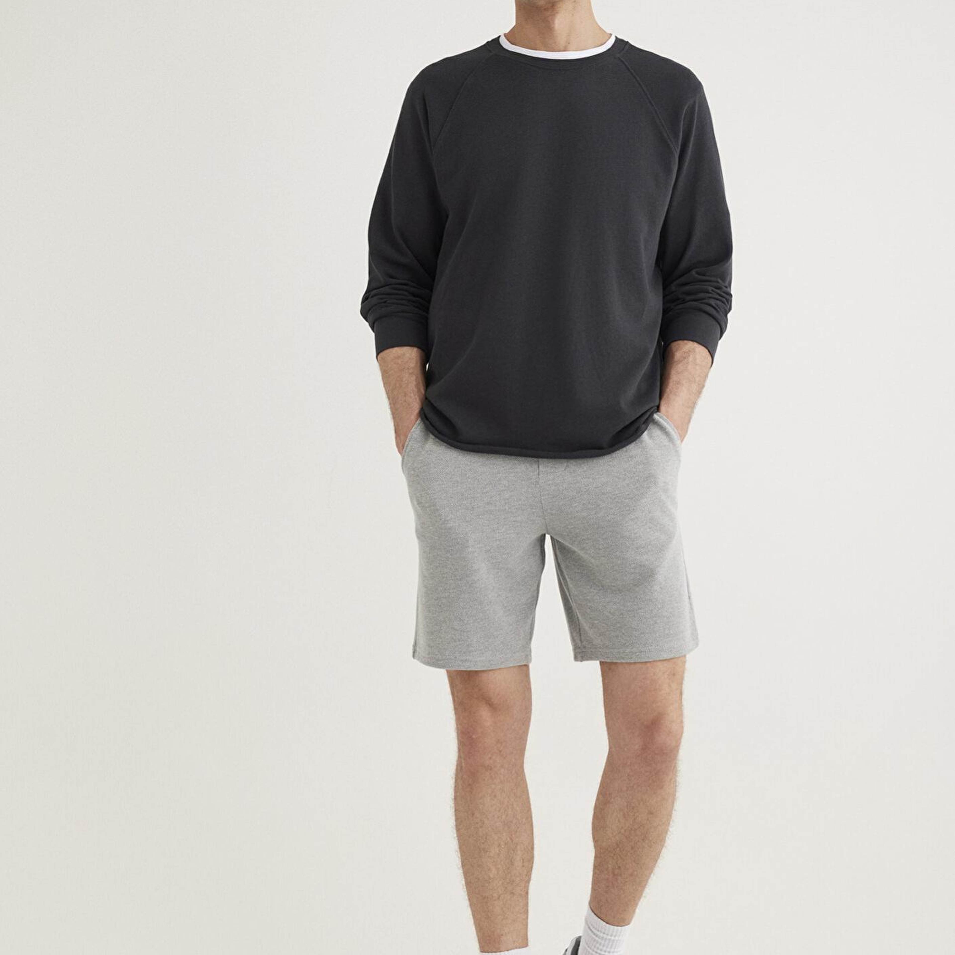 Mavi Gri Basic Şort 066694-33396