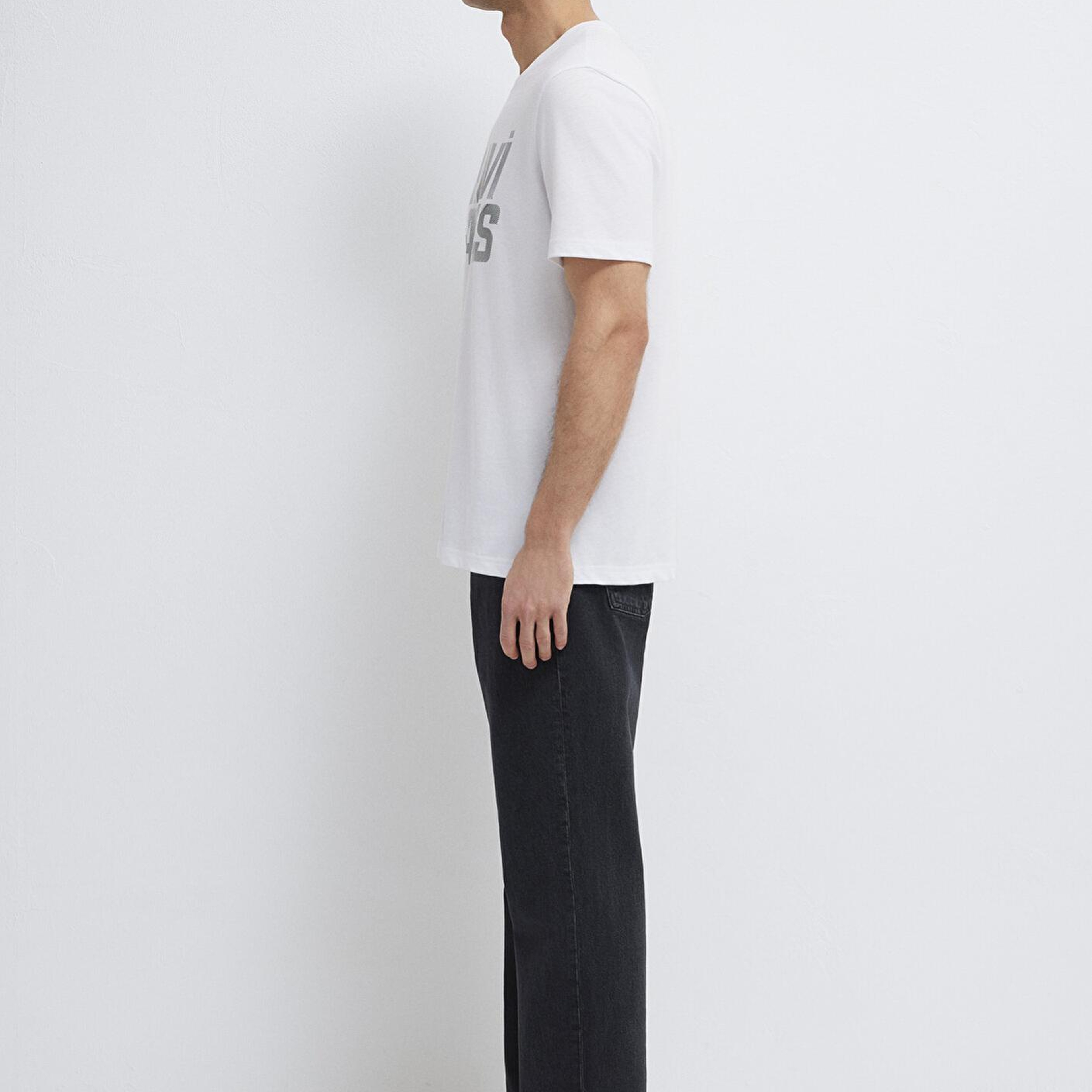 Mavi Mavi Jeans Baskılı Beyaz Tişört Regular Fit / Normal Kesim 0610260-620