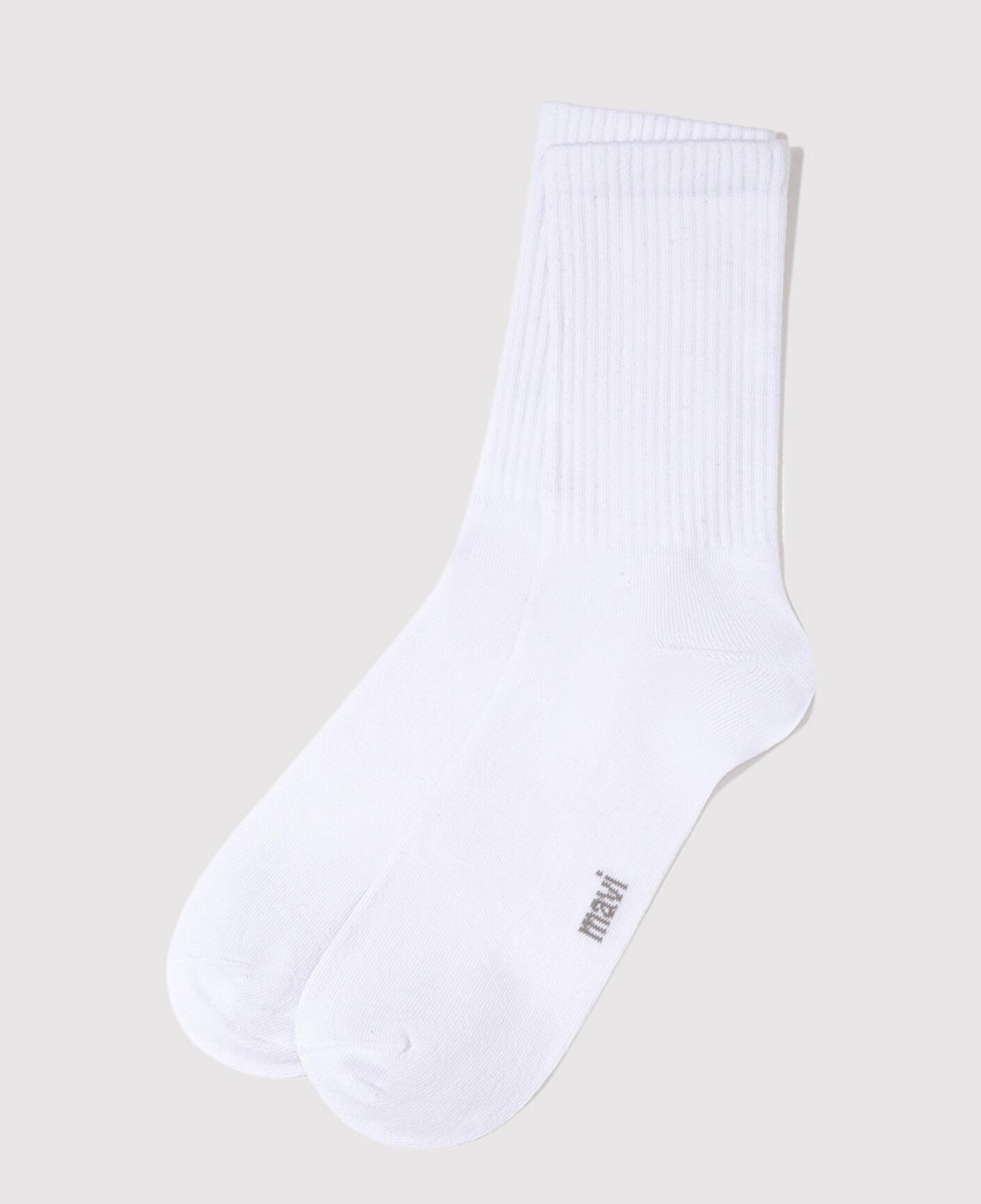 Mavi 3lü Beyaz Soket Çorap 0911173-620